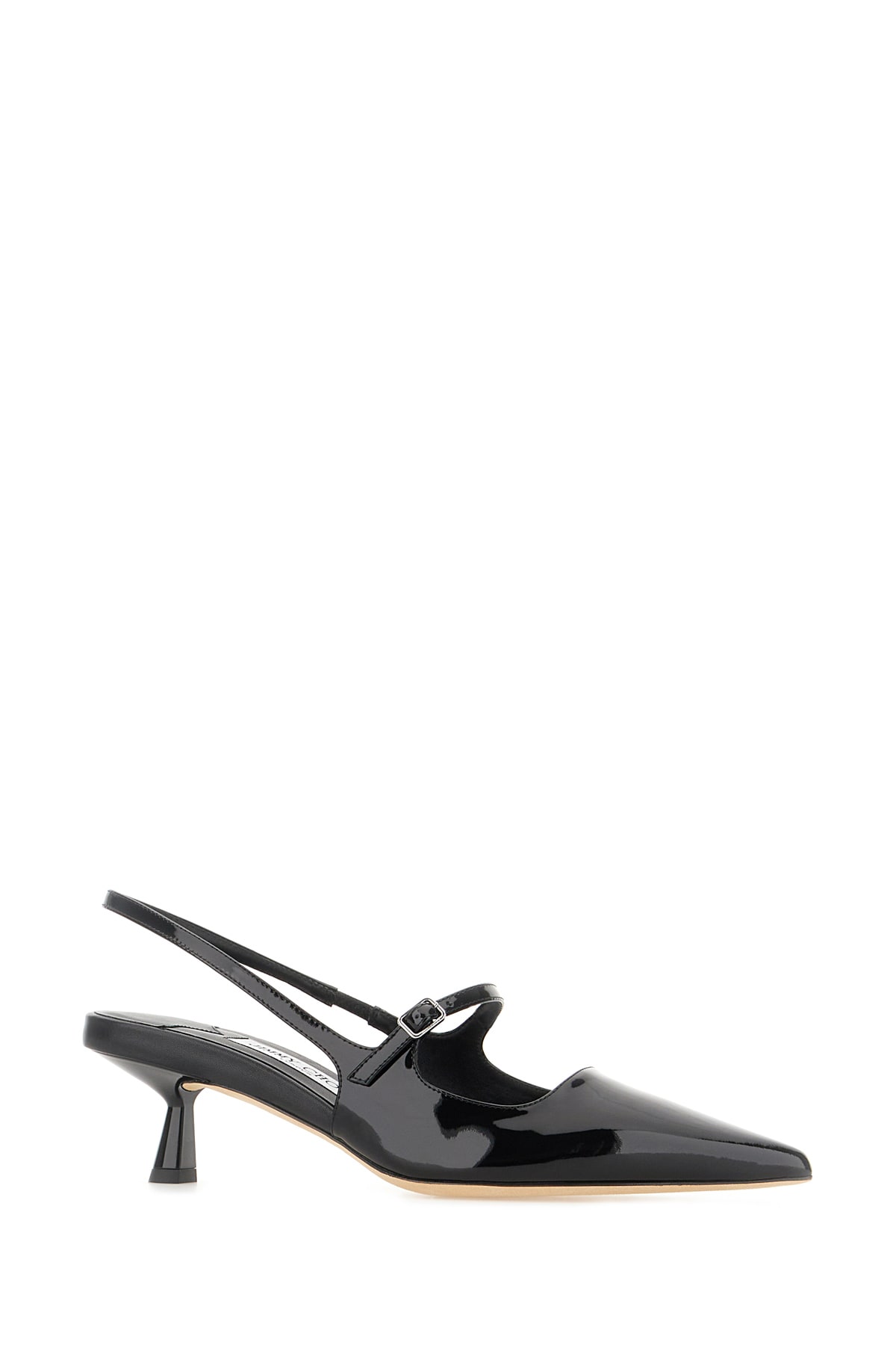 Shop Jimmy Choo Black Leather Didi Pumps