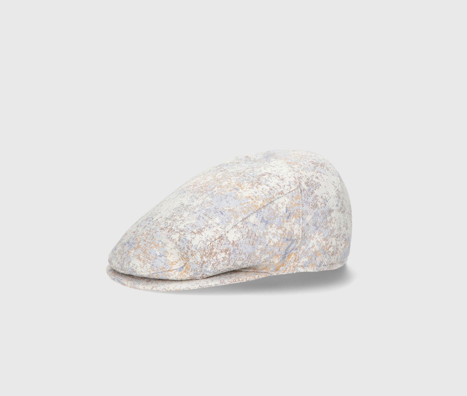 Shop Borsalino Vincenzo Soft Flat Cap In Marble