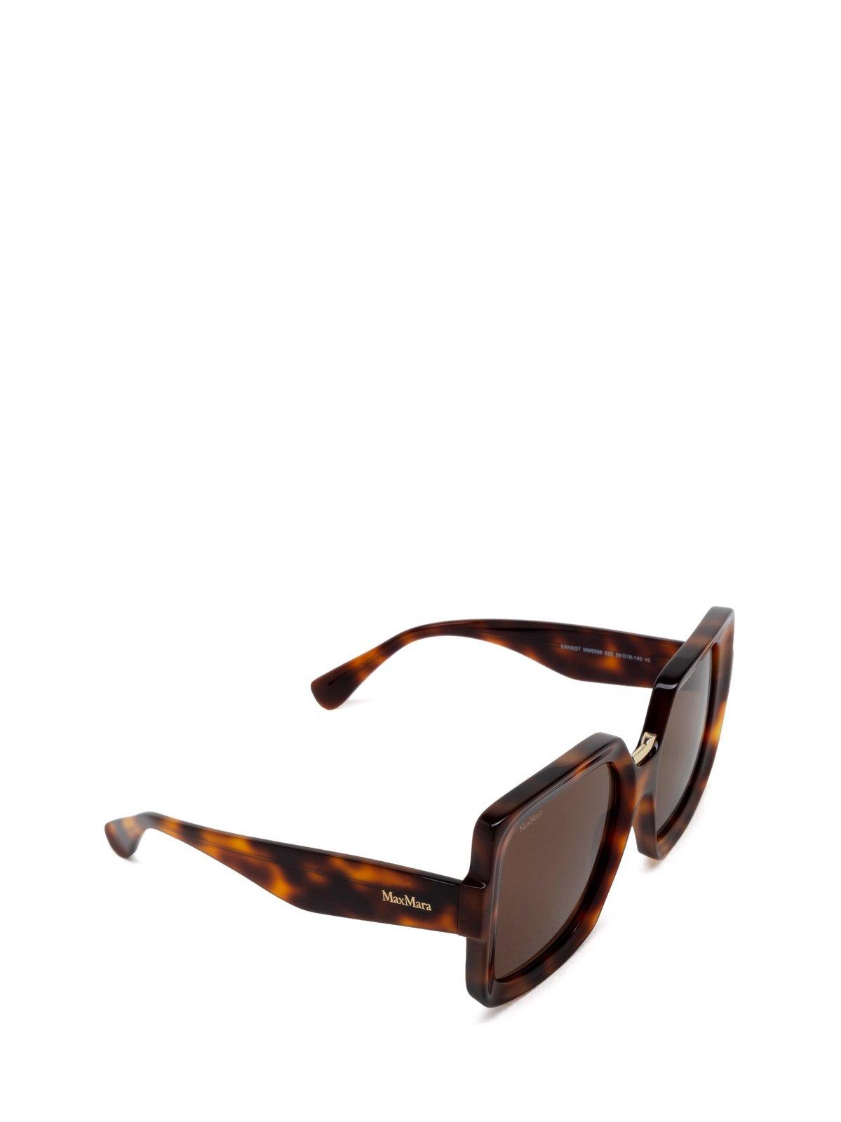 Shop Max Mara Ernest Sunglasses In 52e