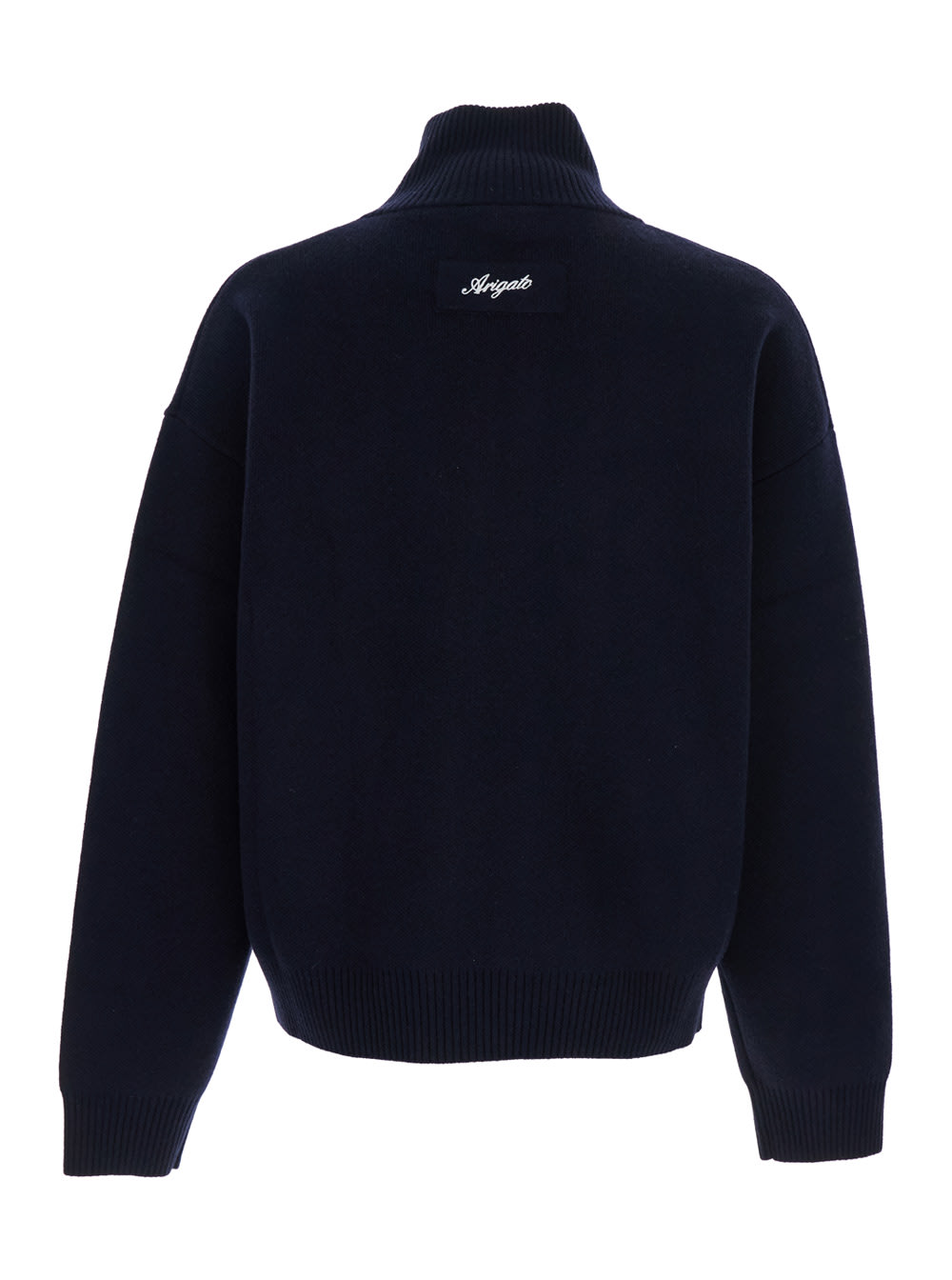 Axel Arigato Men Core Zip-up Sweater In Blue