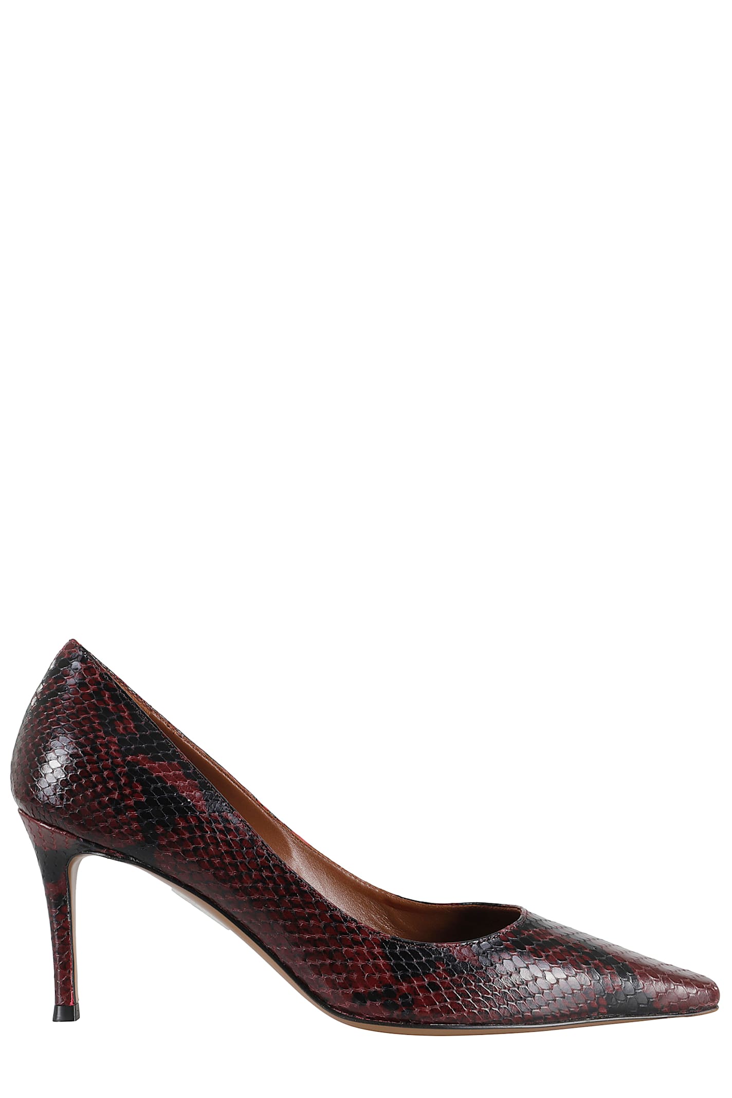 Roberto Festa 75mm Pointed Pumps In Brown