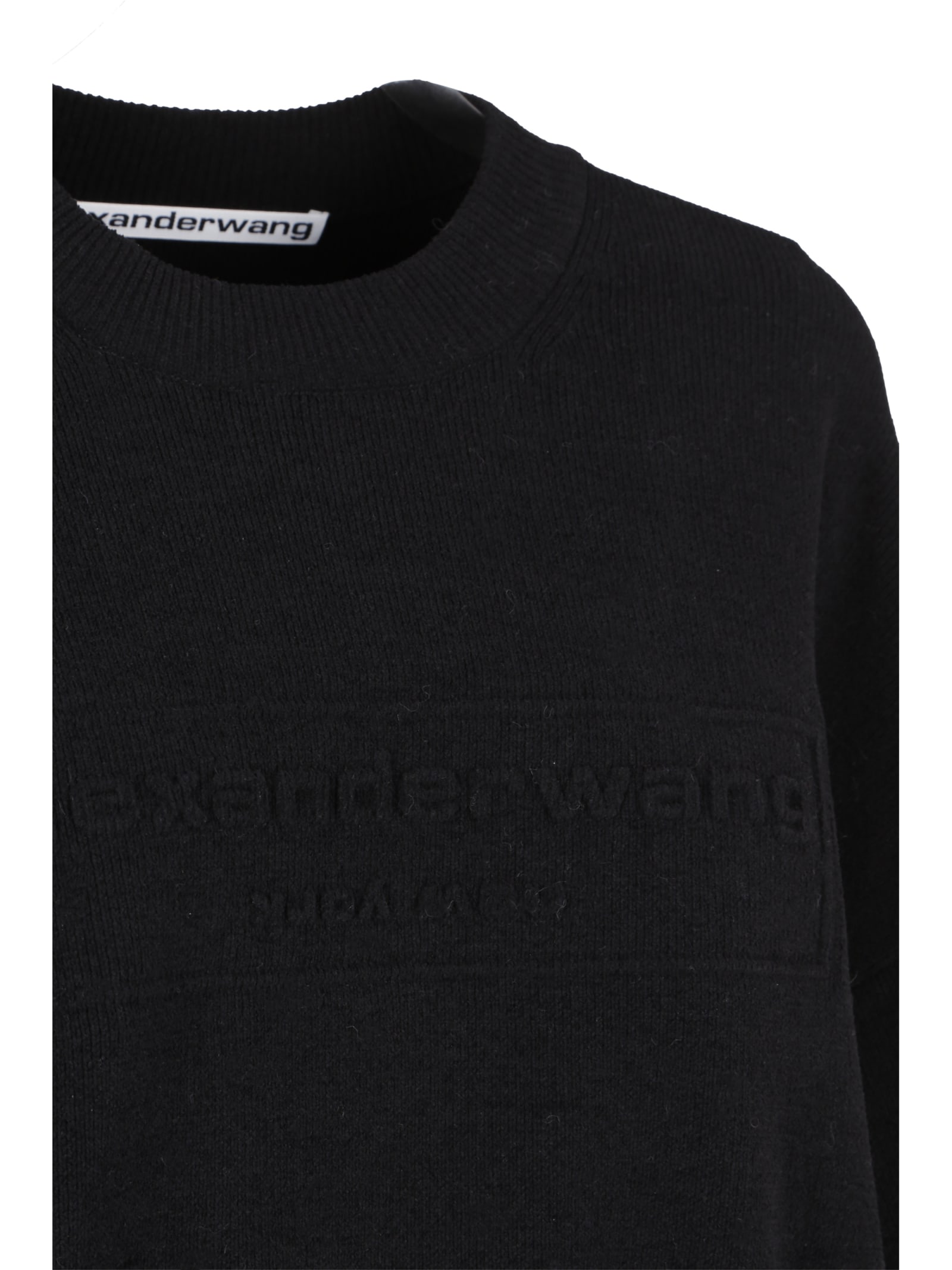 Shop Alexander Wang Sweater In Black