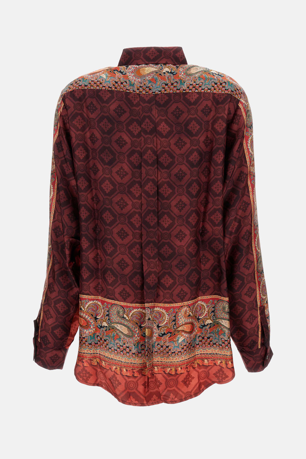 Pierre-louis Mascia Silk Shirt In Multi