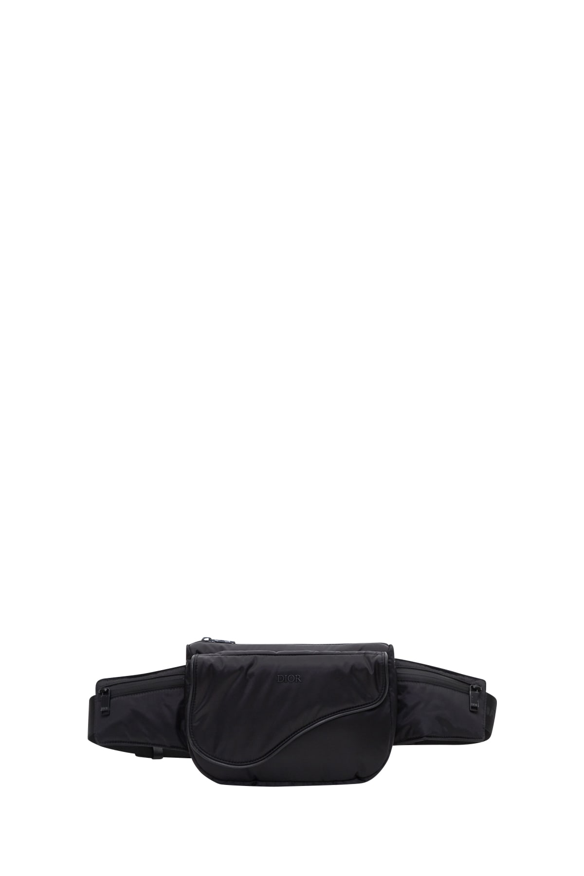 Dior Saddle Universe Belt Bag In Nero