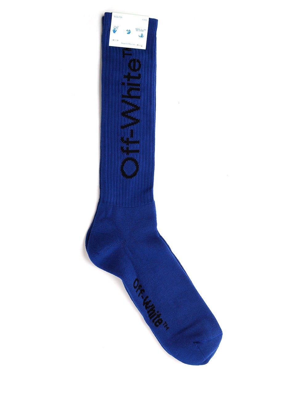 Logo Intarsia Socks