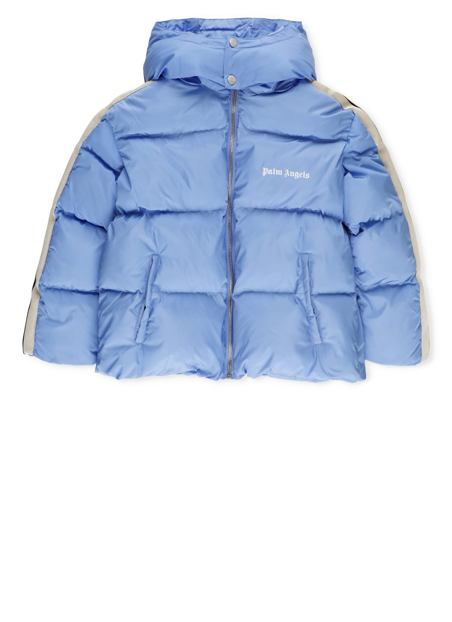 PALM ANGELS PADDED JACKET WITH TRACK LOGO