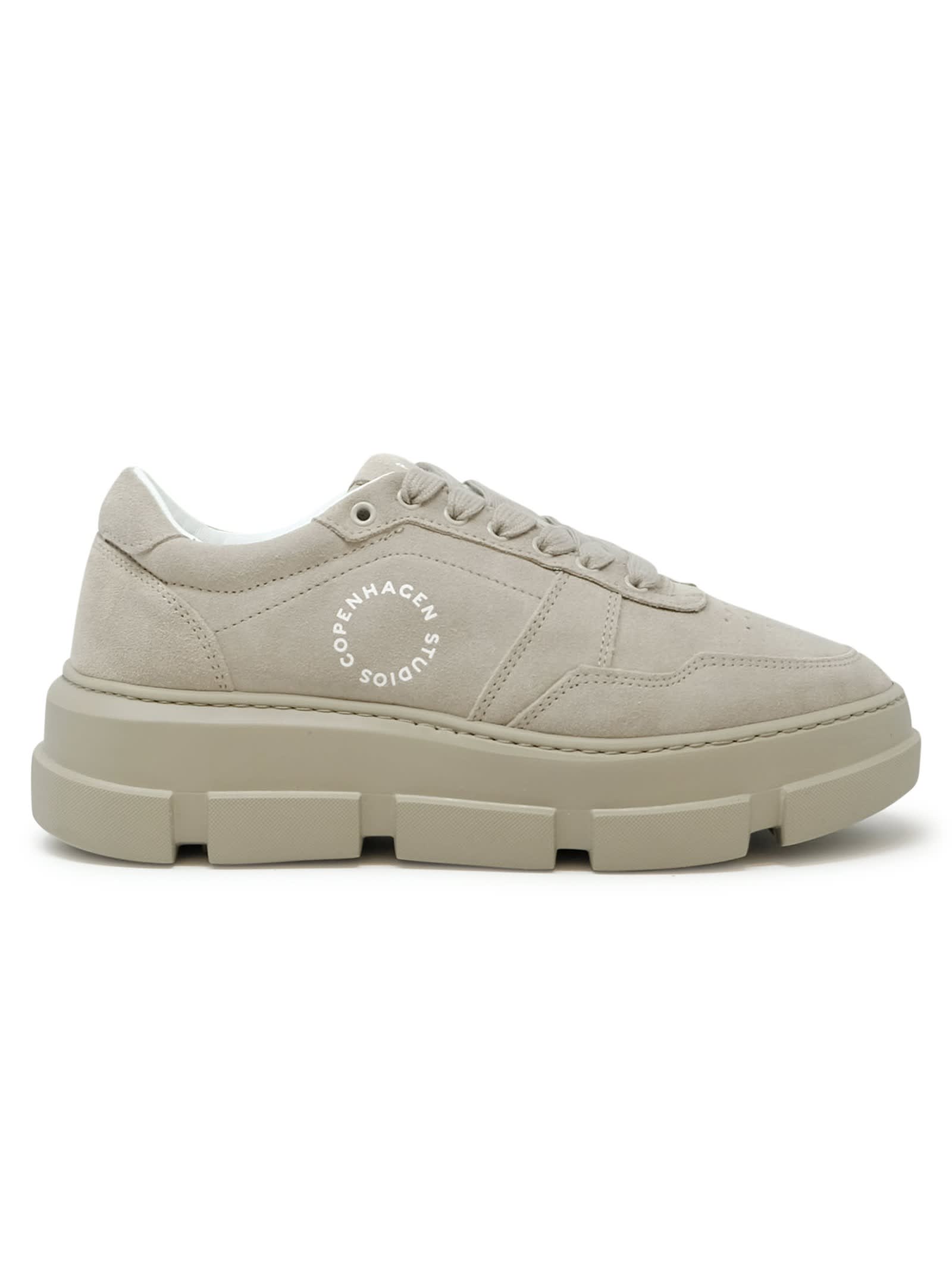 Copenhagen Suede Sneakers In Gray