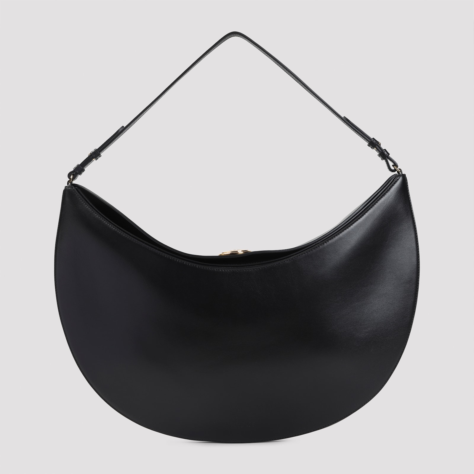 Jacquemus Le Petit Calisso Rond Embellished Leather Clutch In Black