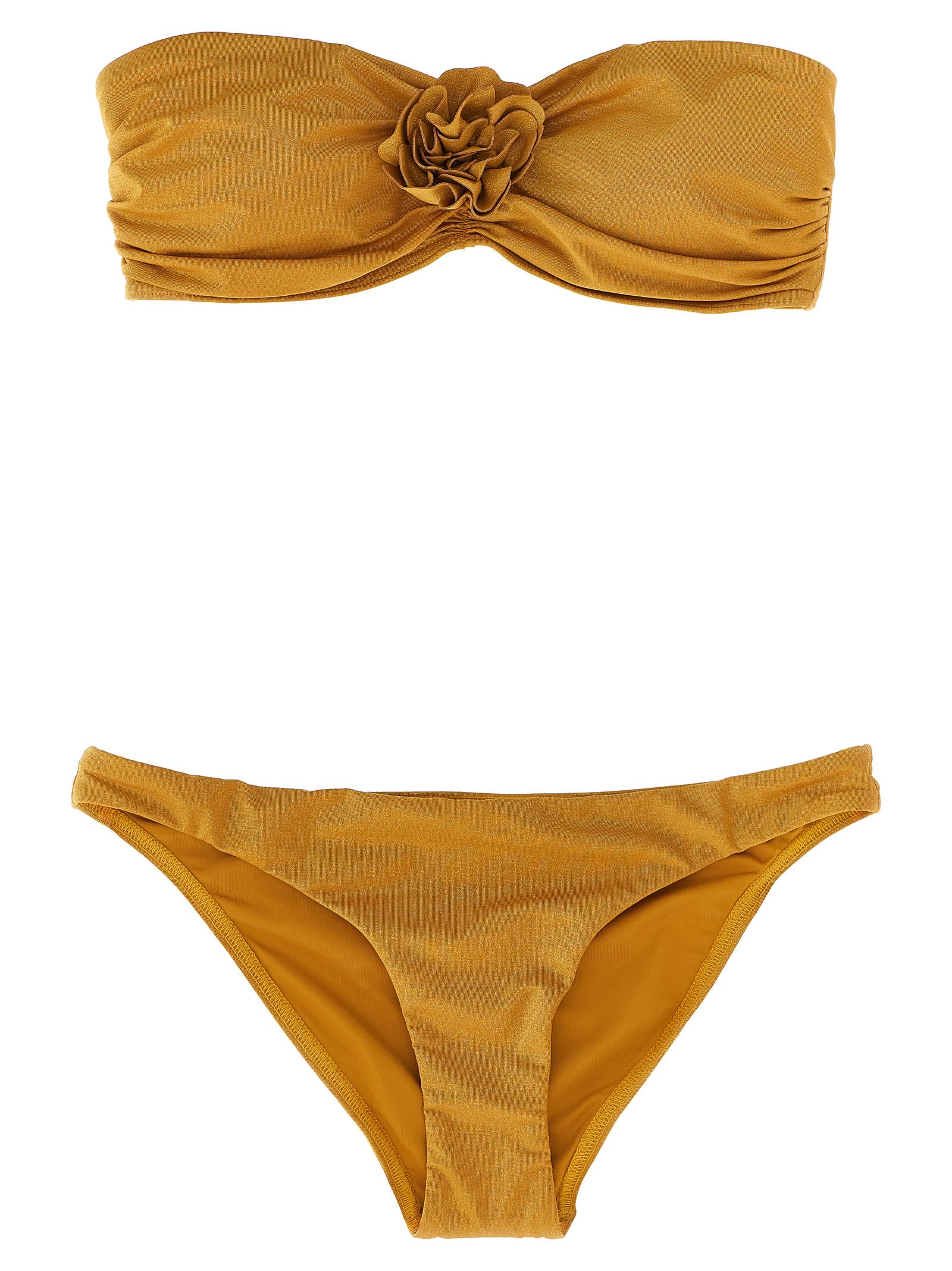 lucky Bandeau Flower Bikini