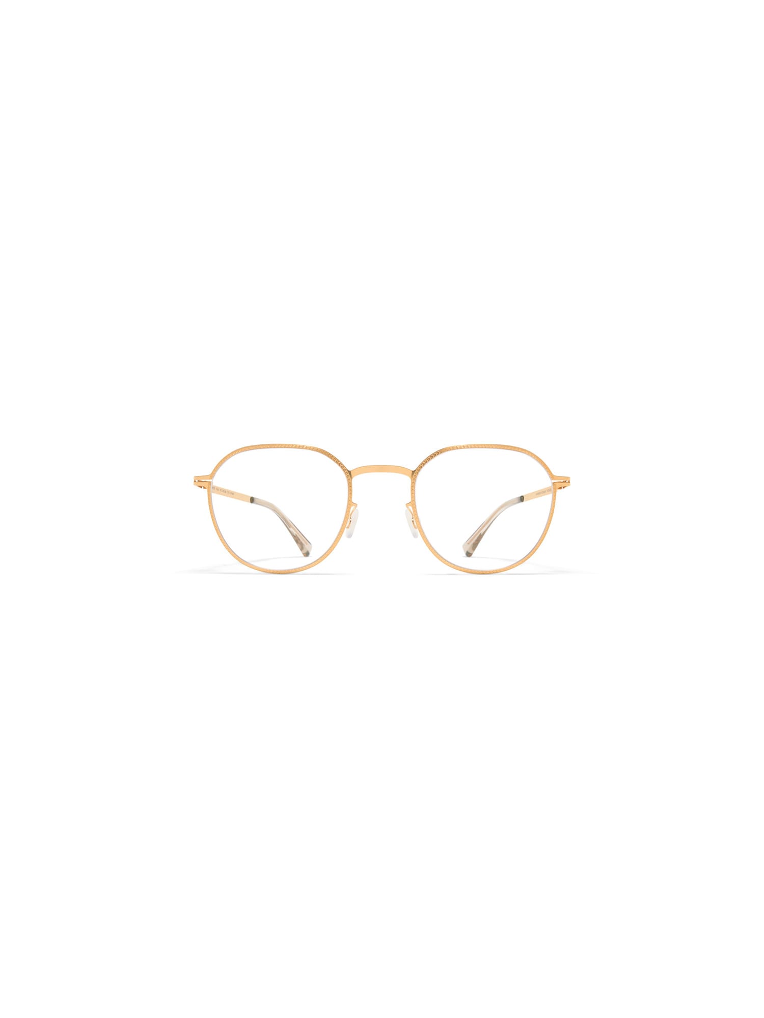 Shop Mykita Talvi Sunglasses In Glossygold Clear