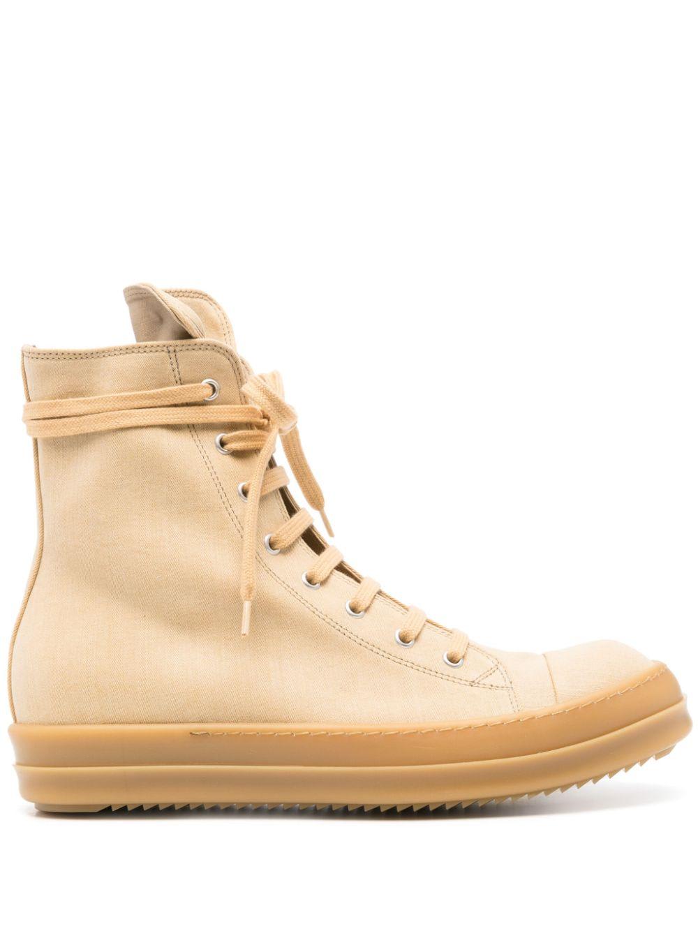 Canvas High-top Sneakers