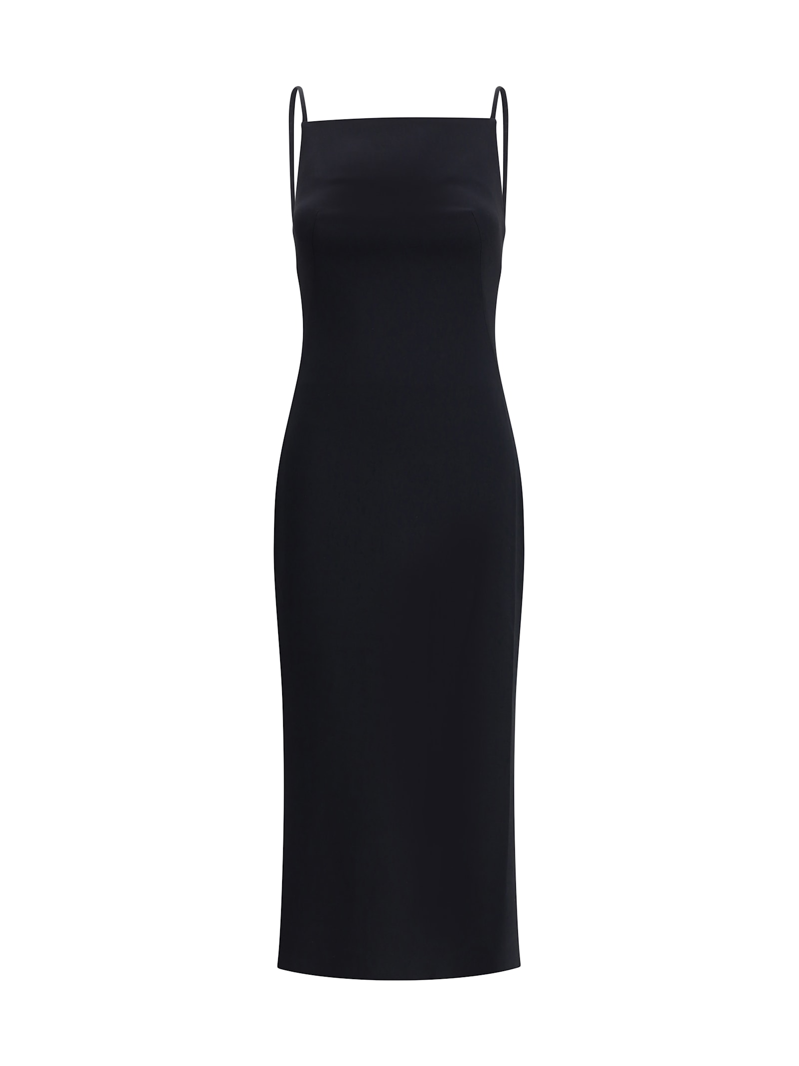 Givenchy Abito In Cady Nero Donna In Black