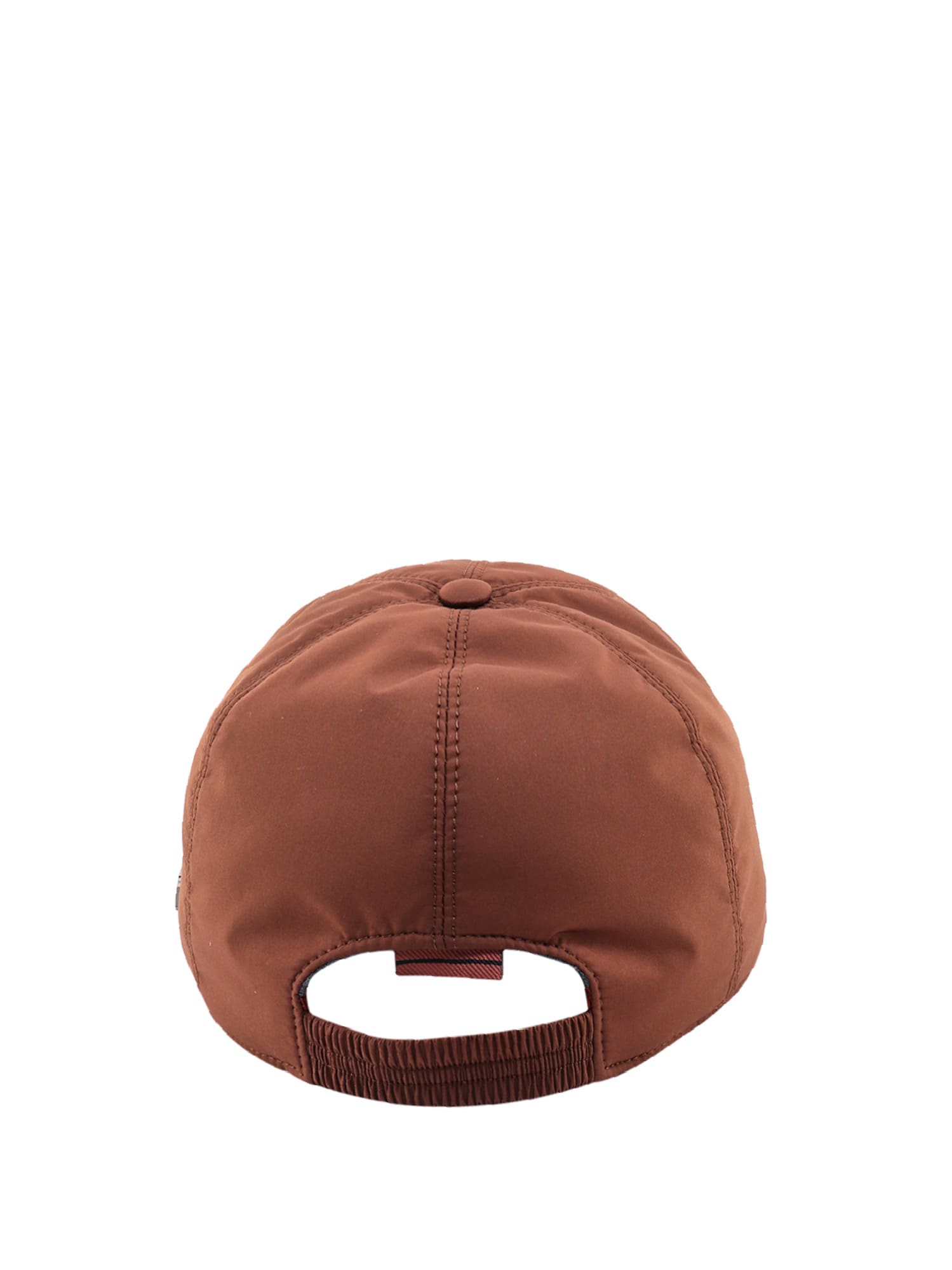 Shop Zegna Hat In Brown