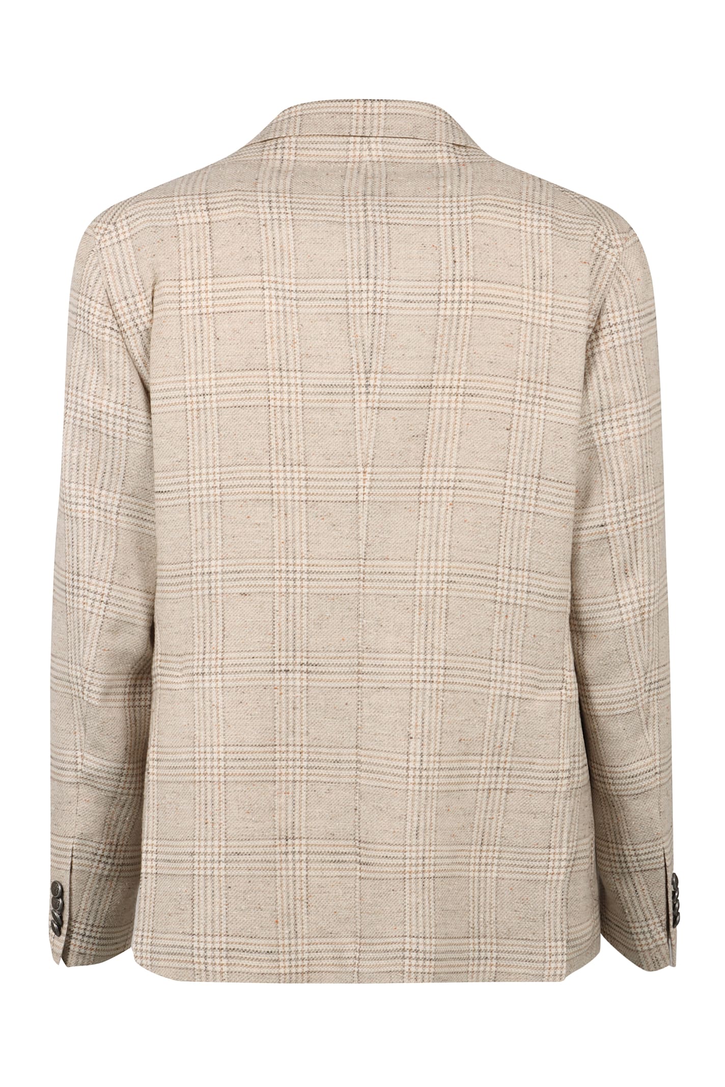 Tagliatore Prince Of Wales Checked Jacket In Multi