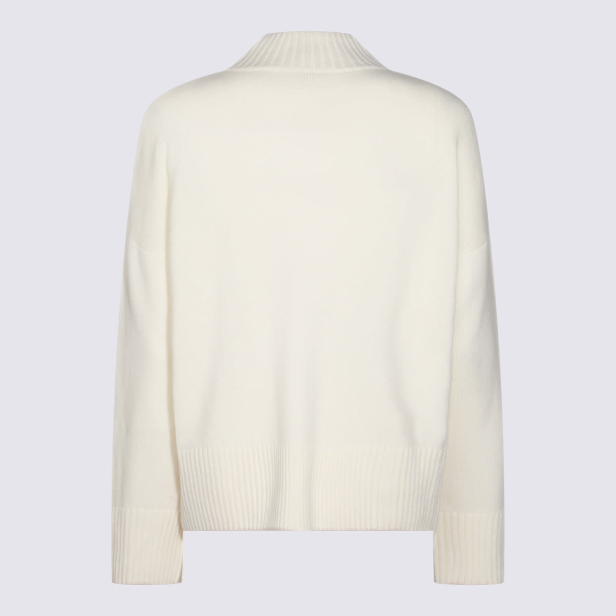 Shop Eleventy White Wool Knitwear