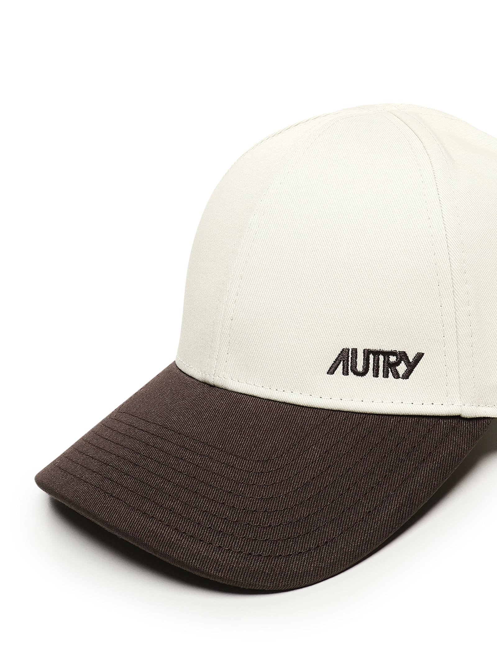 Autry Cap Brimmed Eyelet Vents In Bicolore