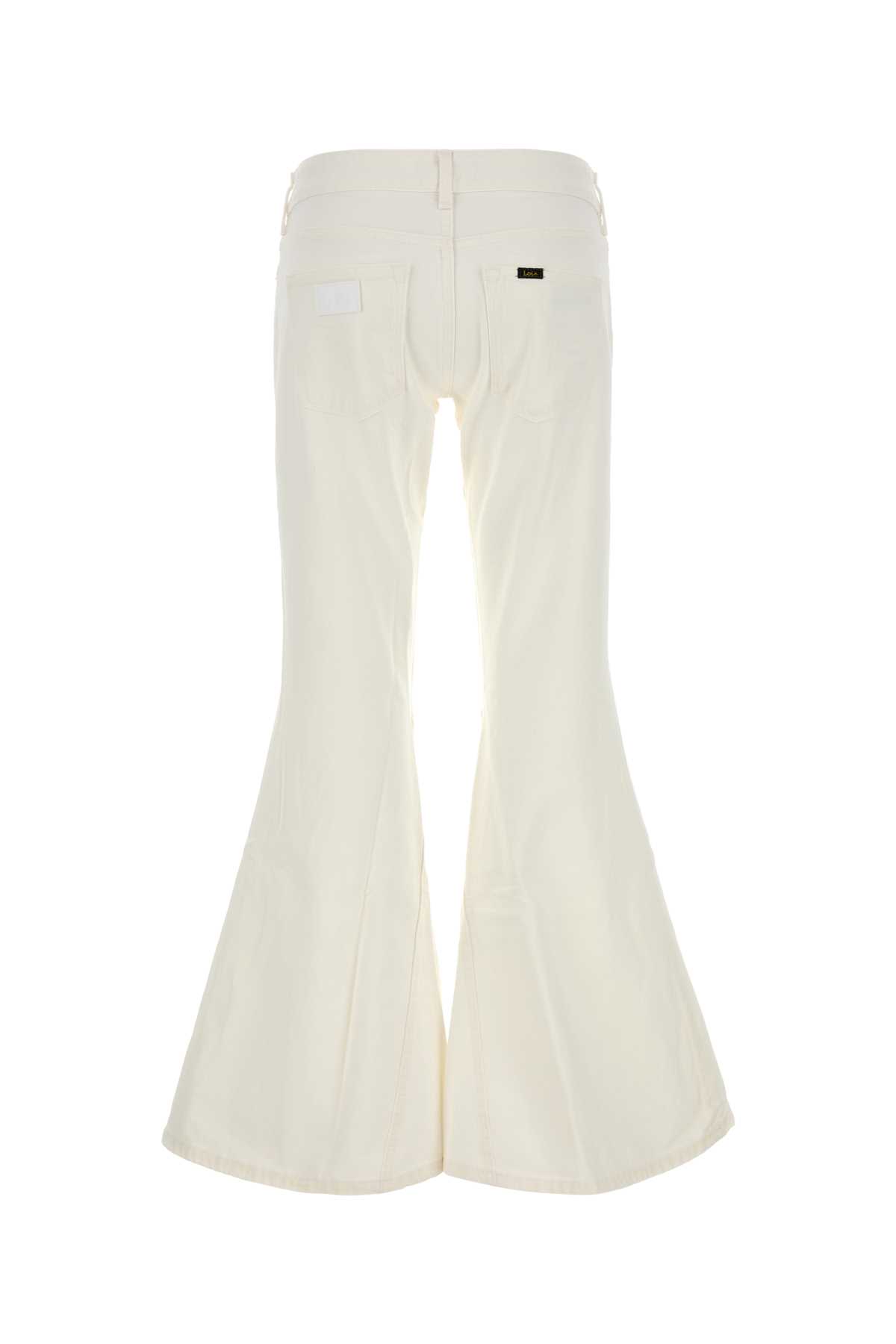 Lois White Denim Erin Jeans In White