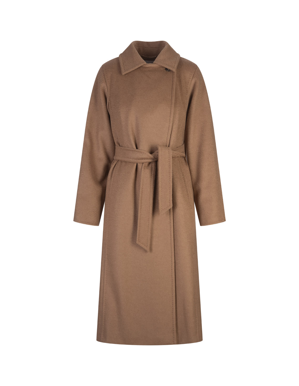 Shop Max Mara Manuela Icon Coat In Brown