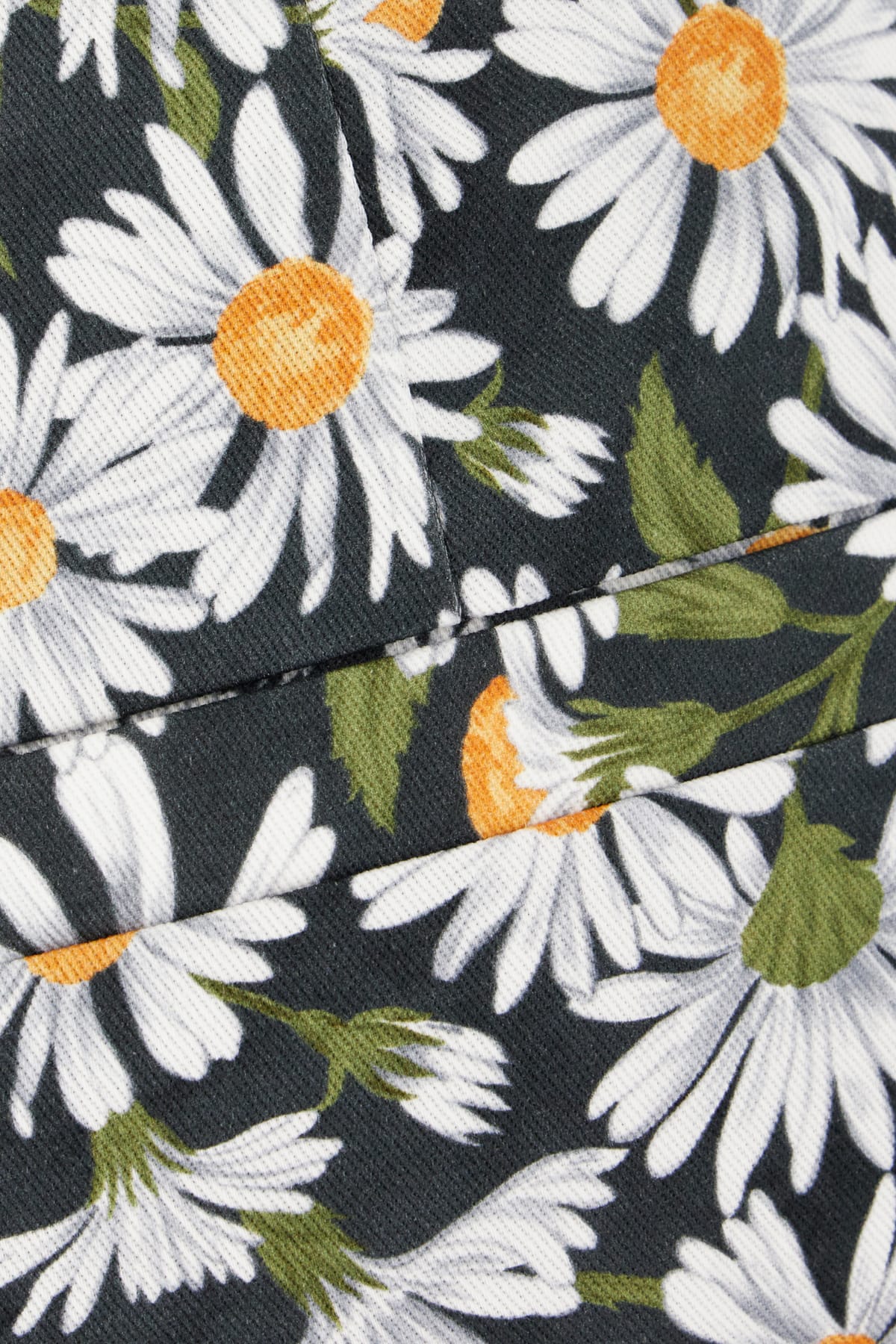 Weekend Max Mara High Waist Floral Pattern Trousers With Belt Loops In Multi