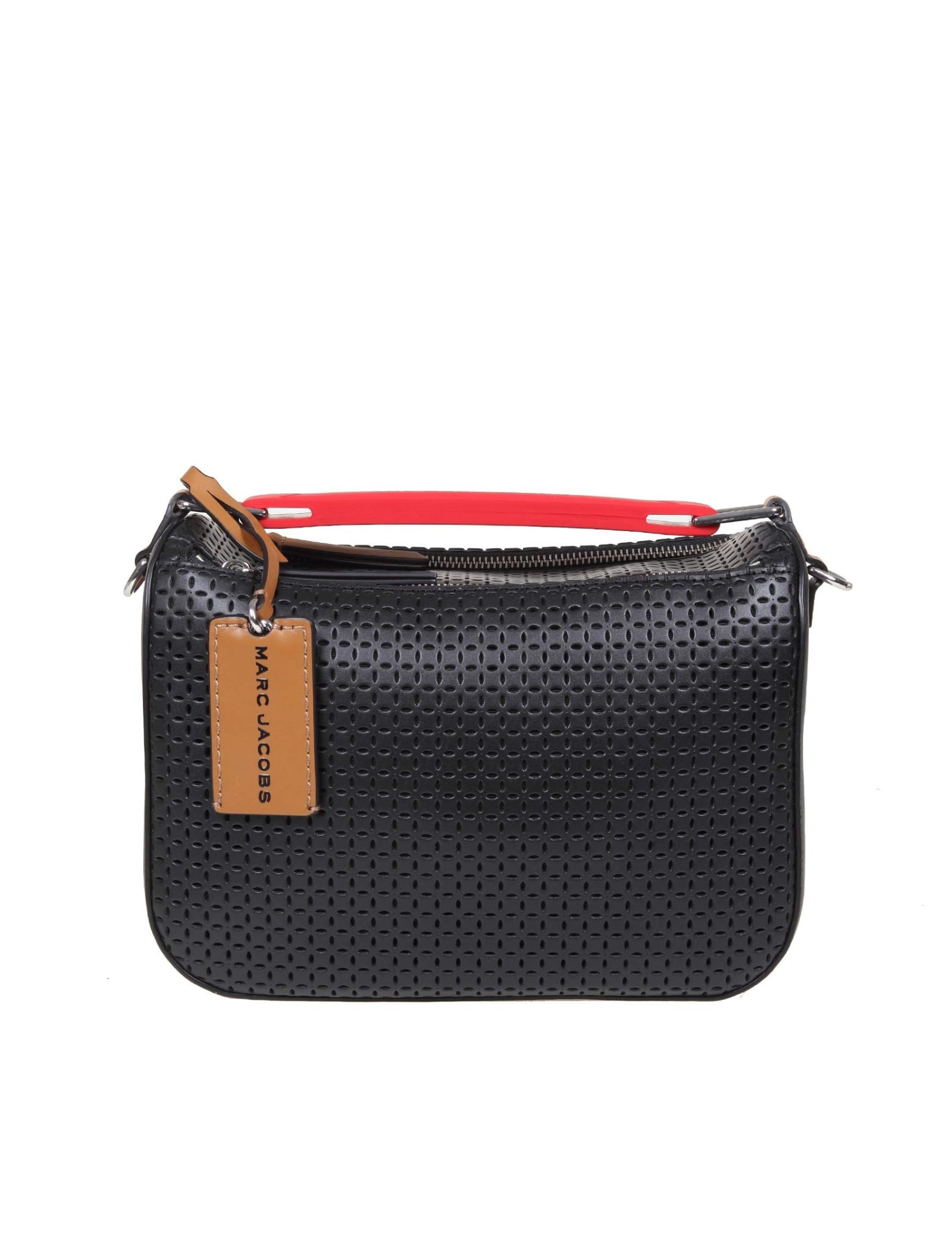 Marc Jacobs The Soft Box Bag In Perforated Leather