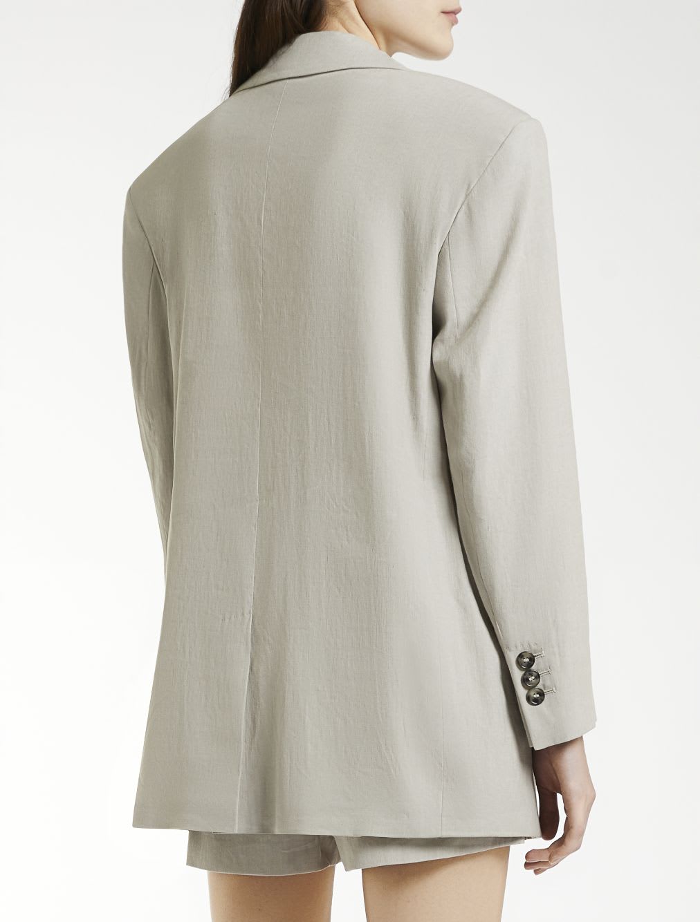 Shop Marella The Big Blazer In Sand