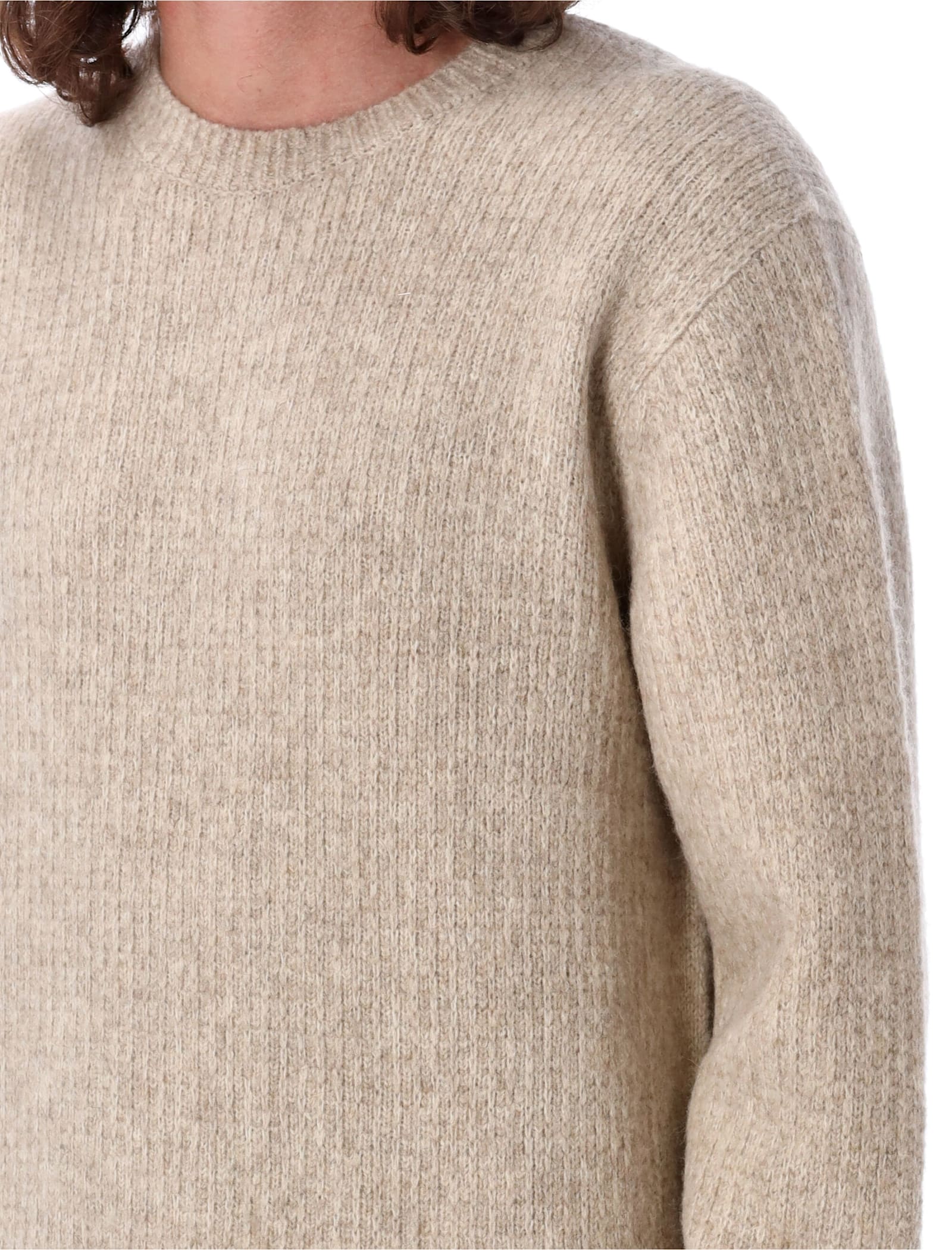 Shop Sunflower Yak Sweater In Beige