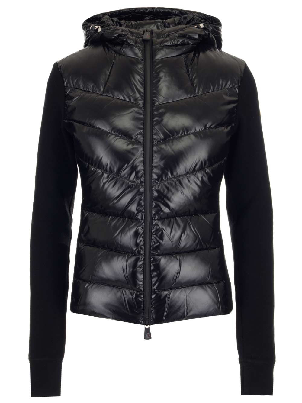 Shop Moncler Fitted Outdoor Jacket In Black