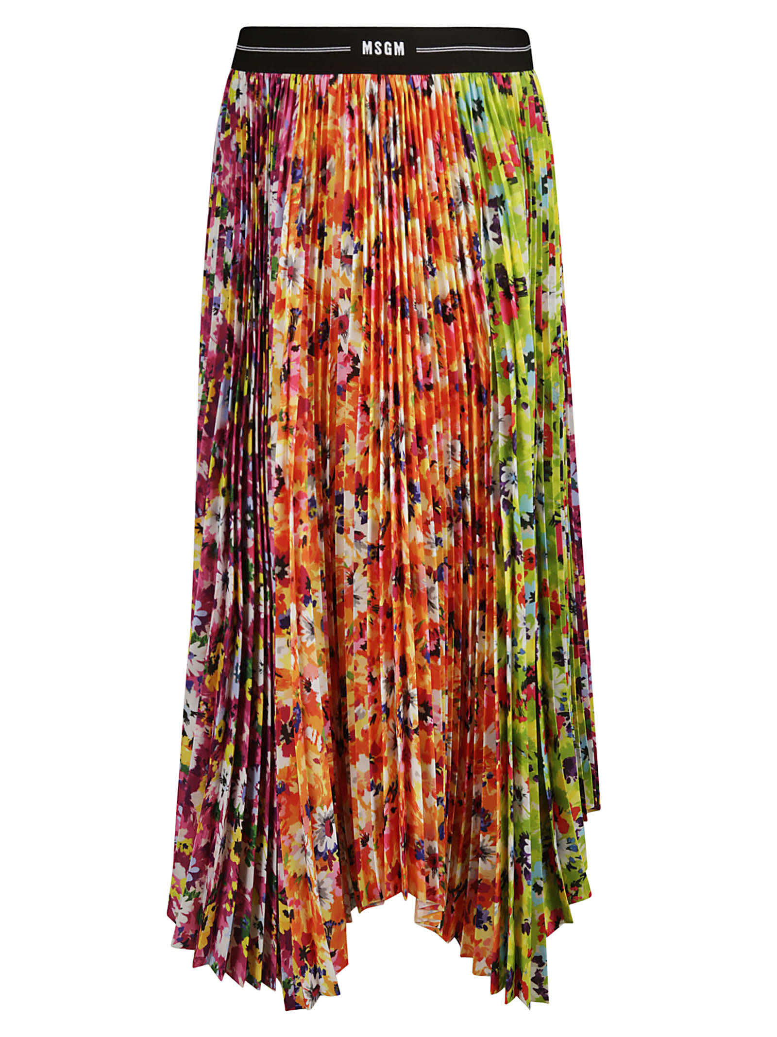 MSGM Long Length Pleated Skirt