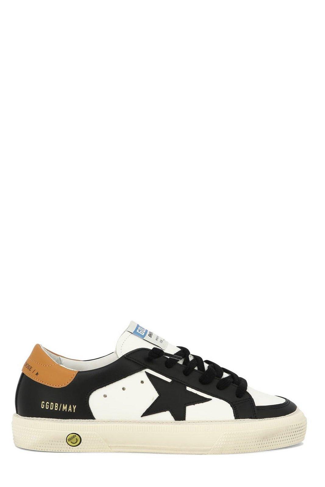 Golden Goose May Star-patch Lace-up Sneakers
