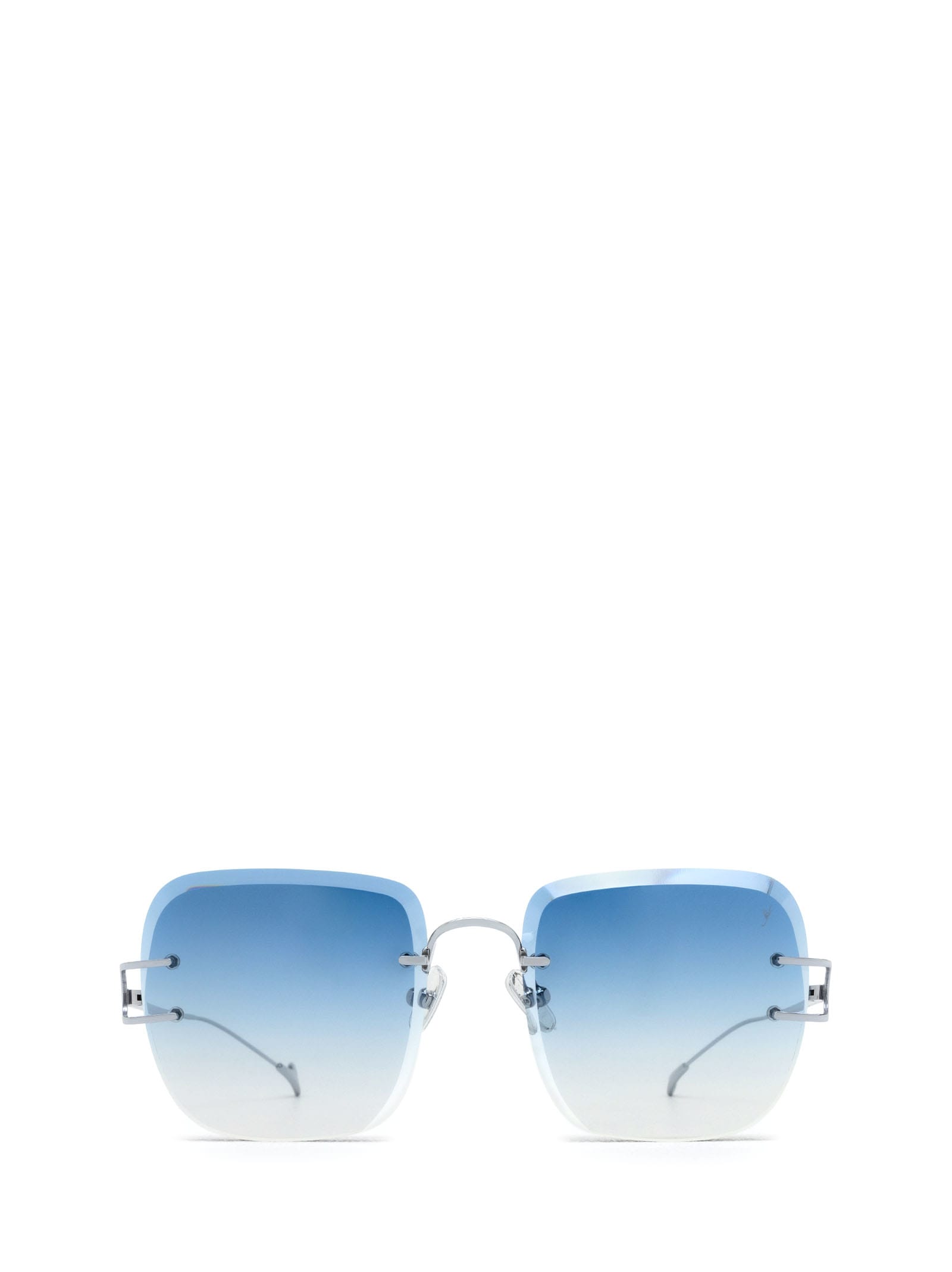 Shop Eyepetizer Montaigne Silver Sunglasses