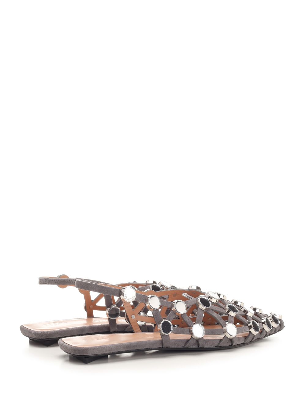 ATTICO GRID FLAT SHOES