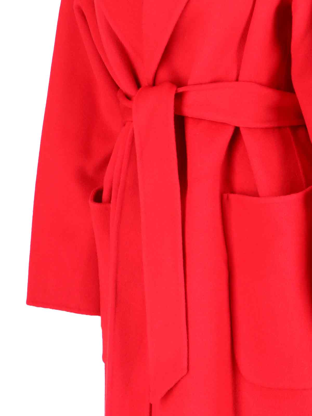 Shop Ivy & Oak Coat Celia In Red