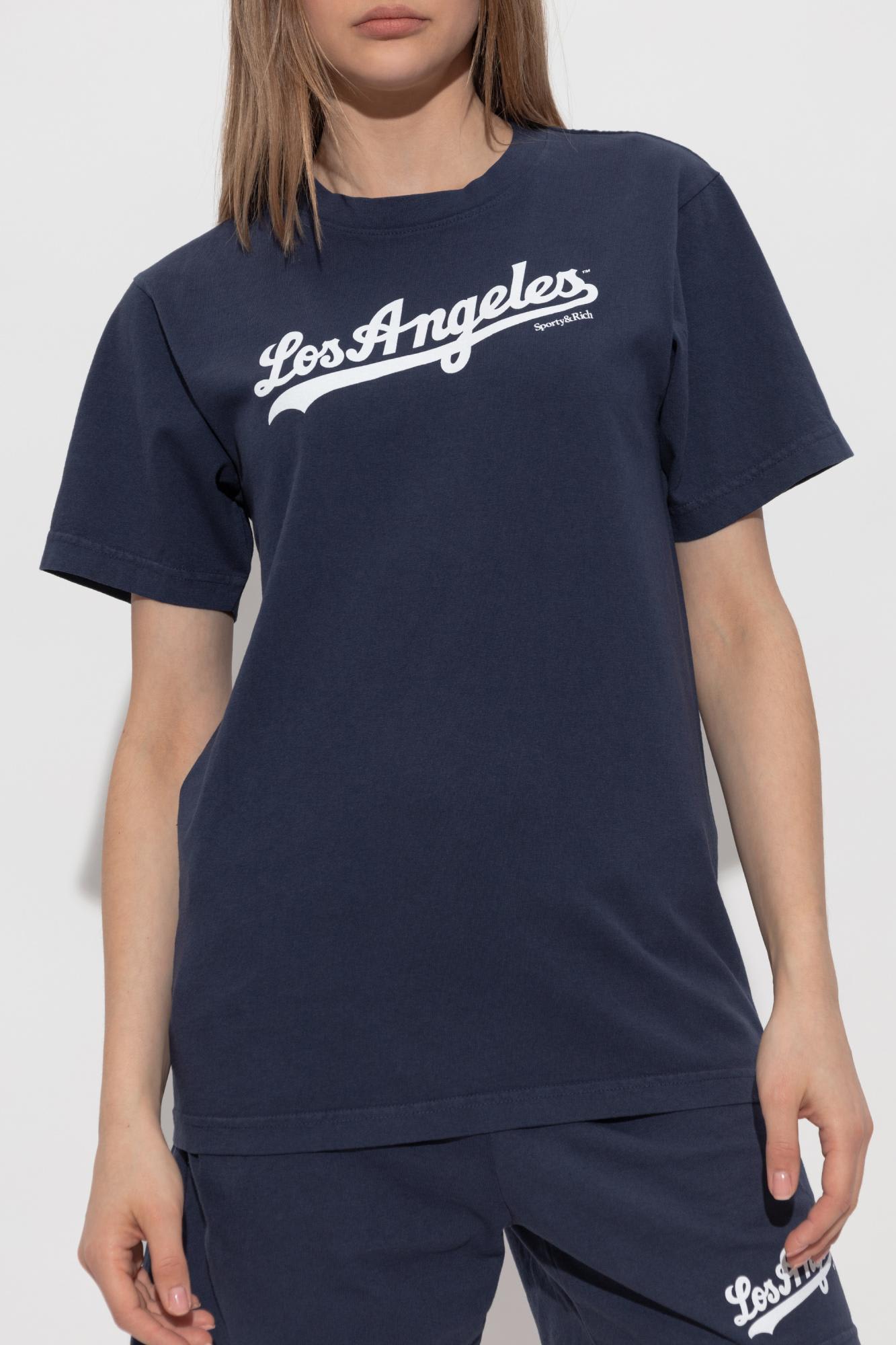Sporty & Rich Dodgers T-shirt In Blue