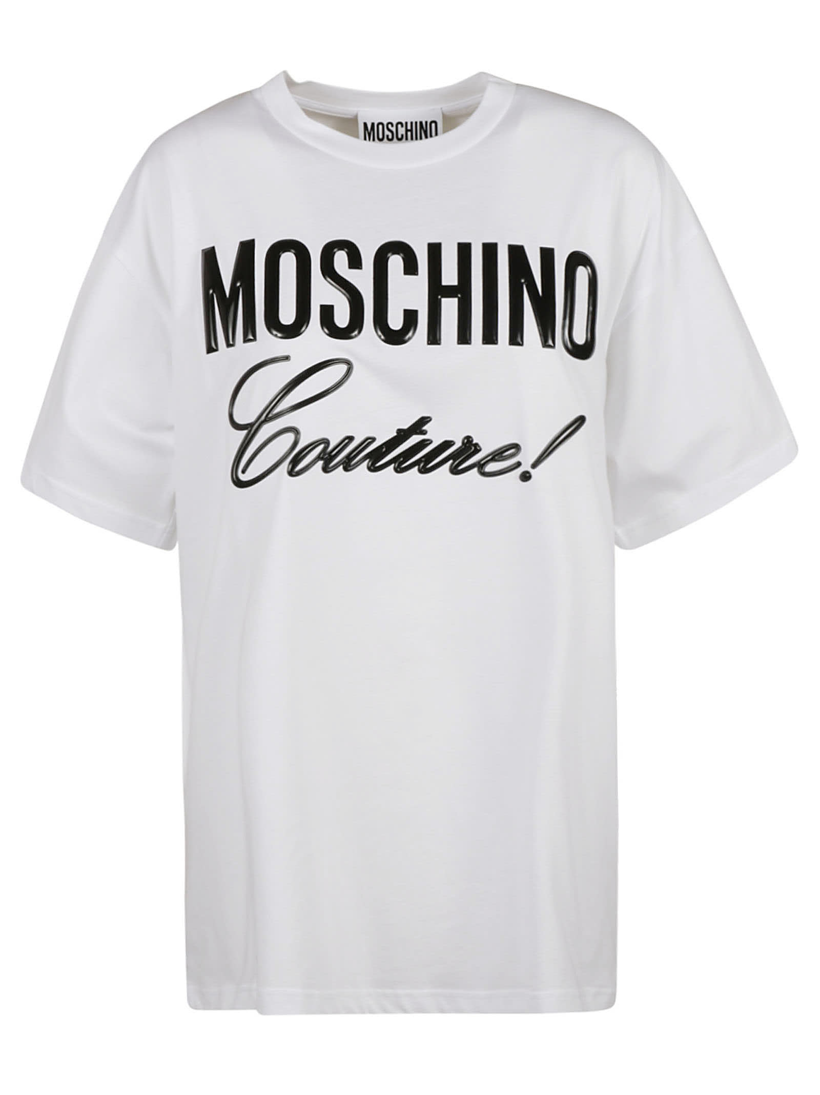 Moschino Couture Logo Embossed T-shirt