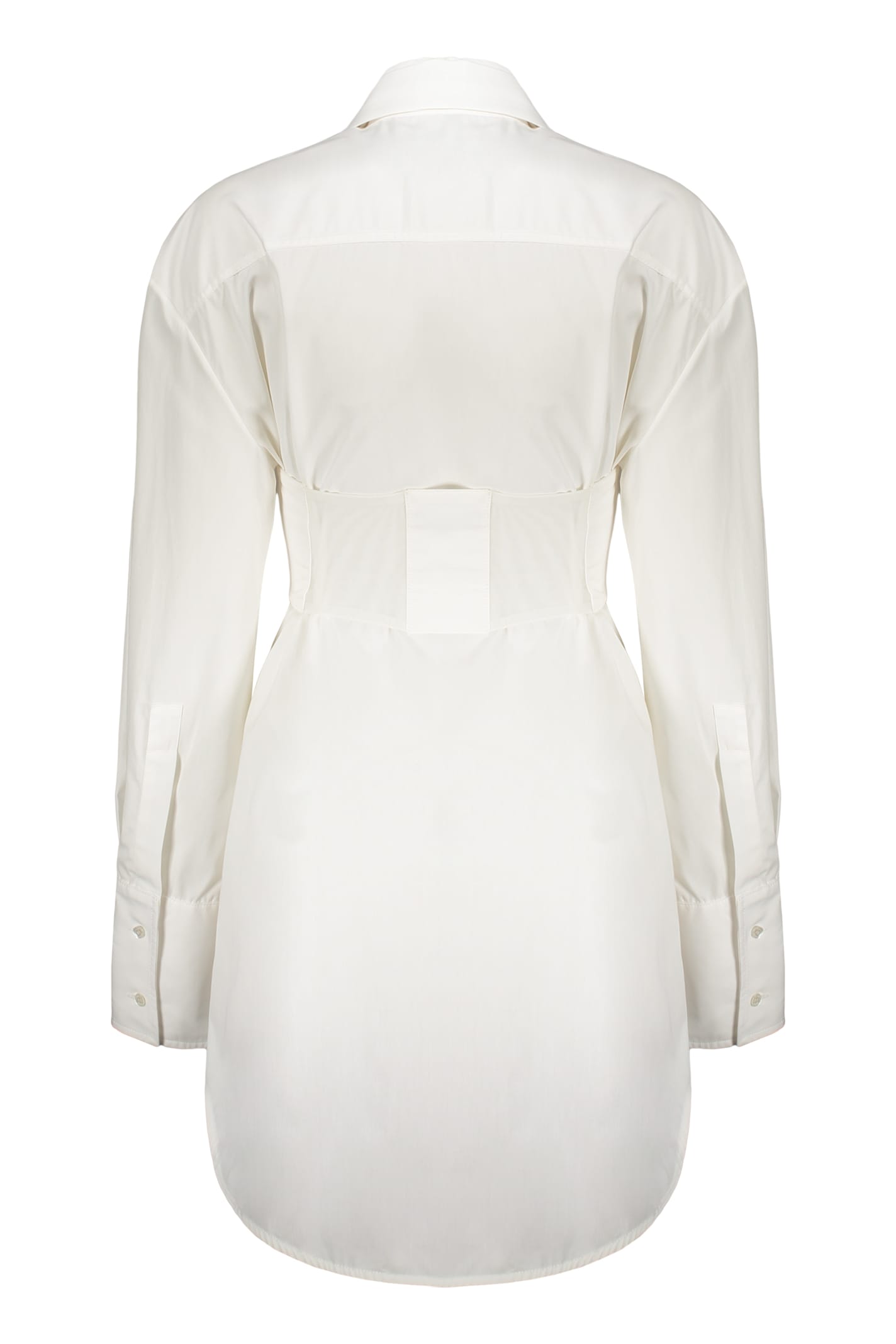 Shop Ellery Shirtdress In White