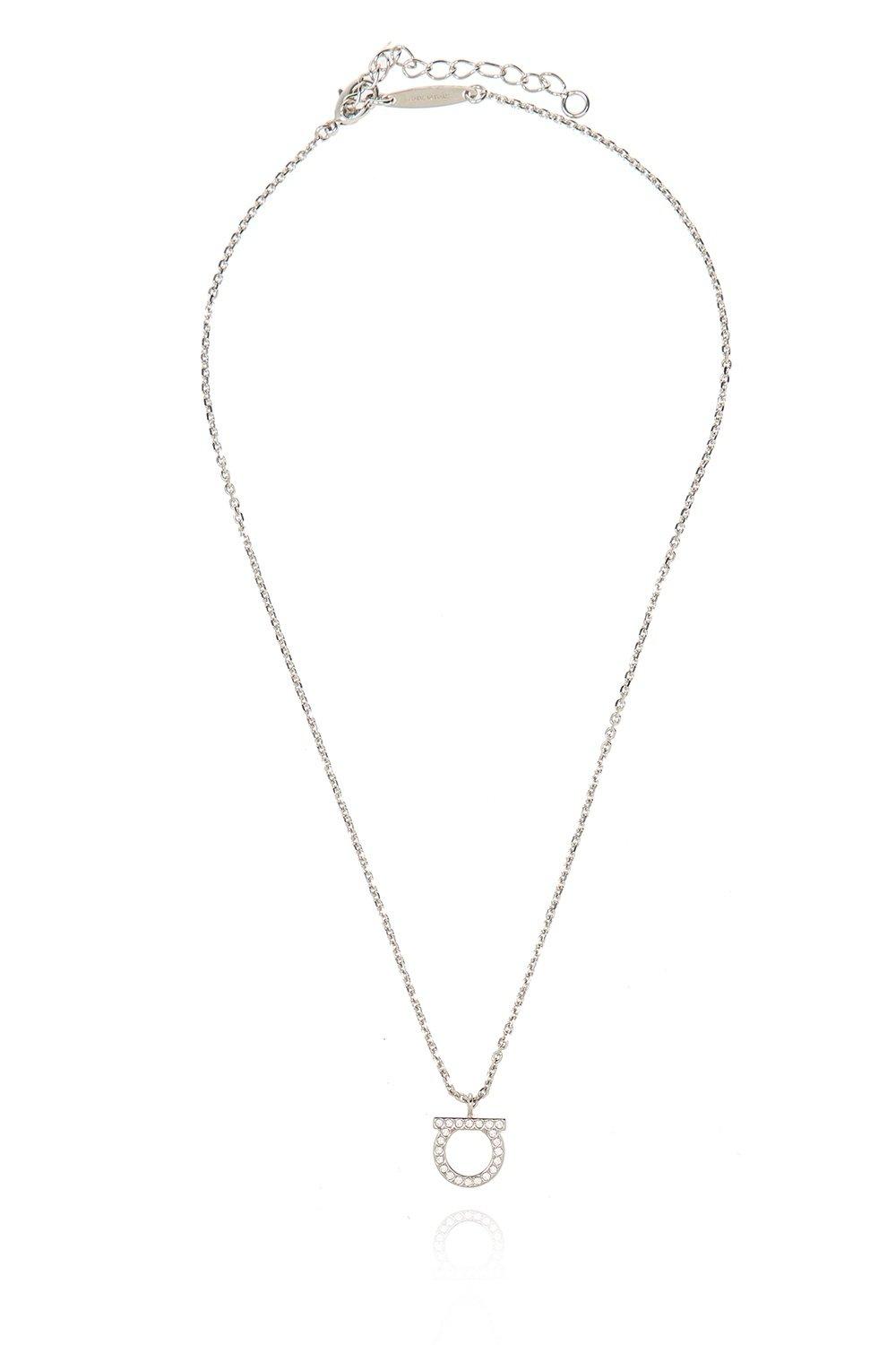 FERRAGAMO ICONIC GANCINI NECKLACE