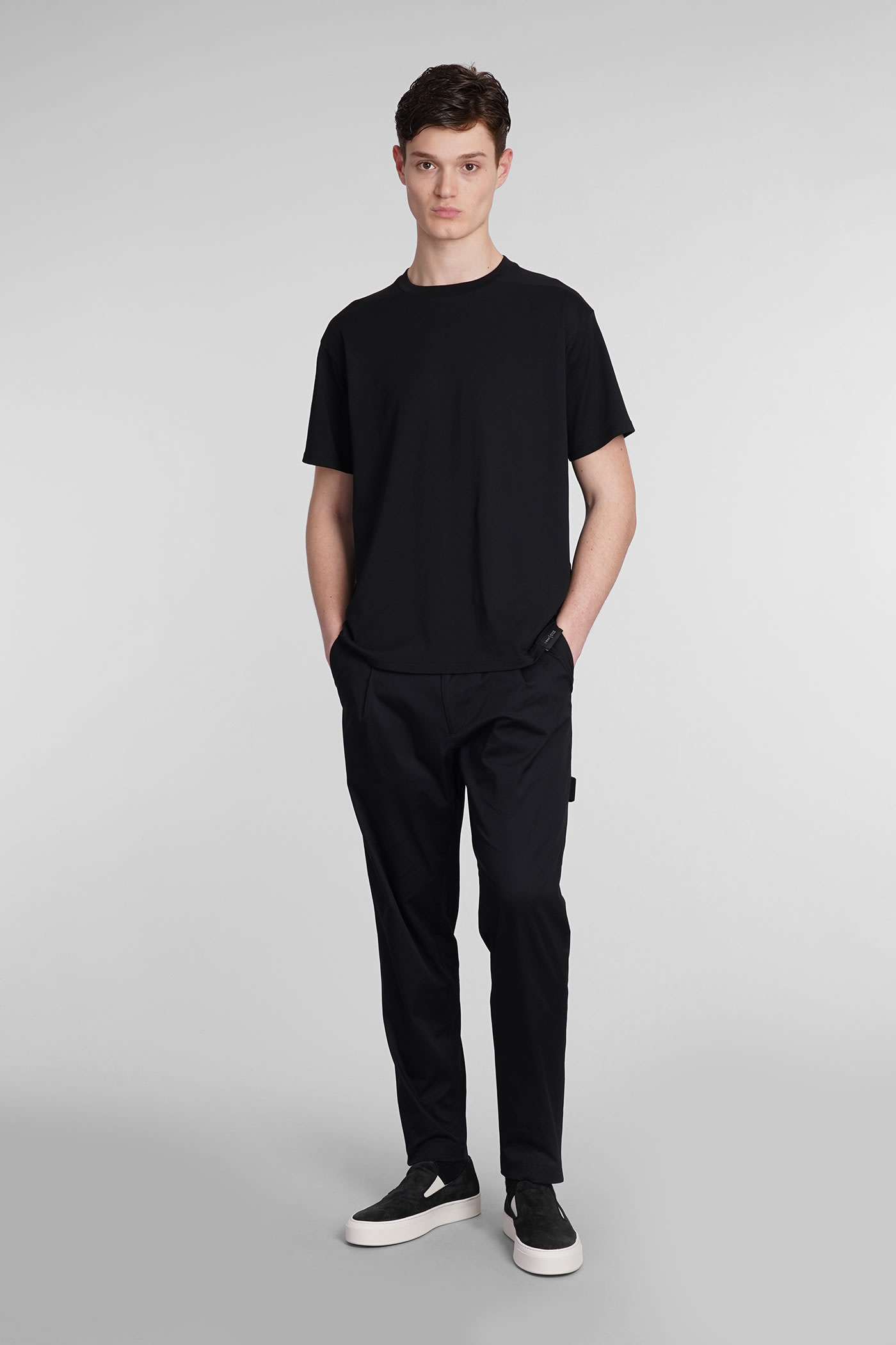 Shop Low Brand B229 T-shirt In Black Cotton