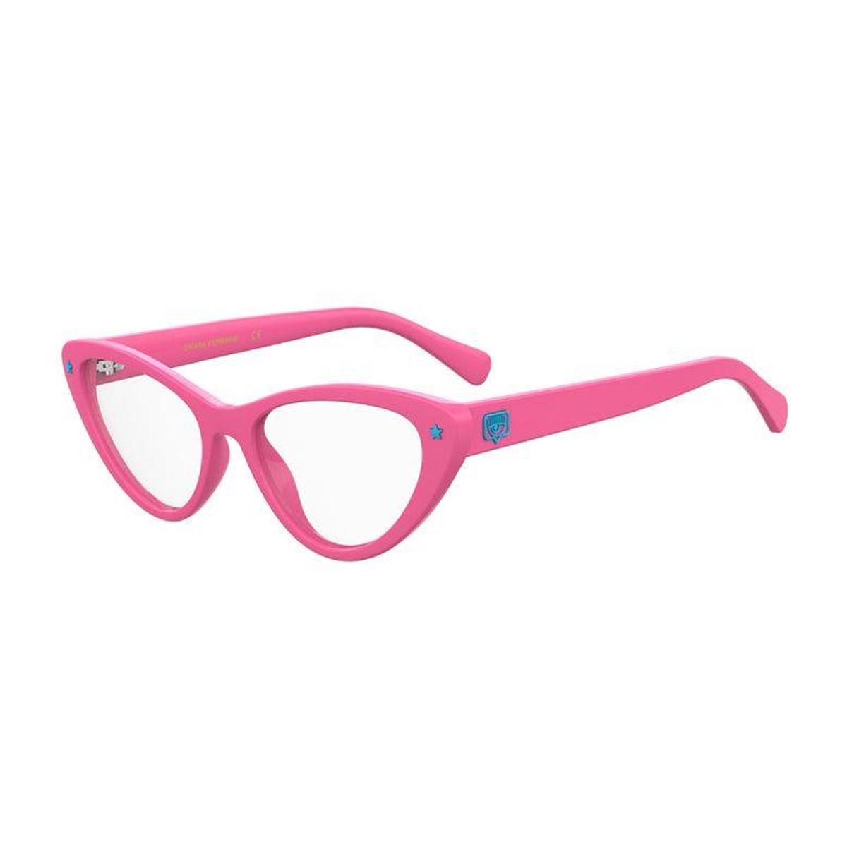 Shop Chiara Ferragni Cf 7012 Pink Glasses In Rosa