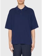 Shop Jacquemus Le Polo Maille In Blue