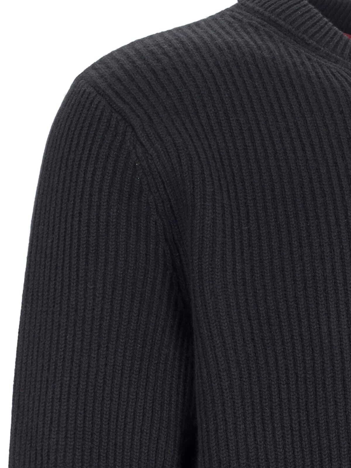 Shop Gucci Basic Sweater In Black