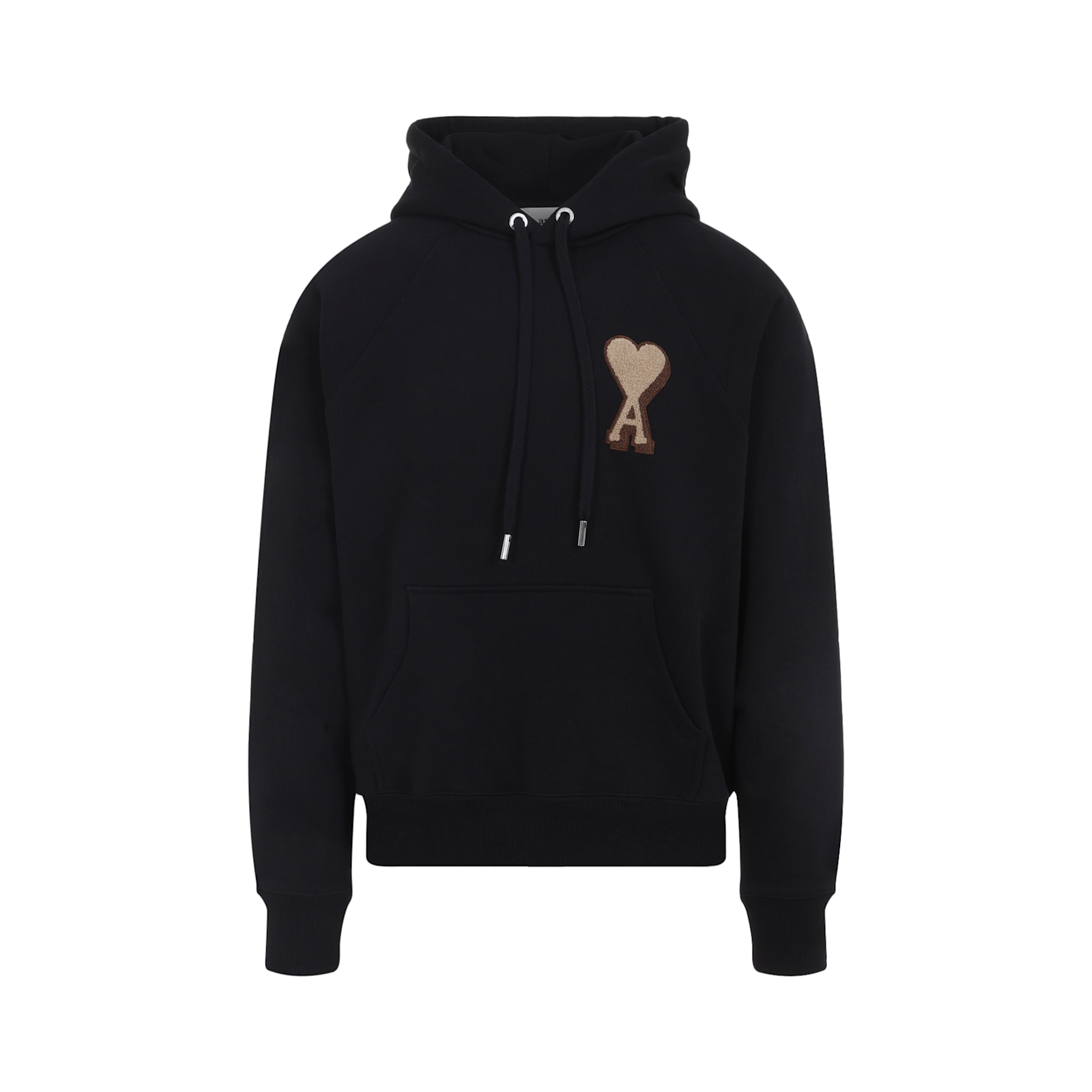 Ami Alexandre Mattiussi Ami Sweatshirt Hoodie With Adc Pa Men In Black