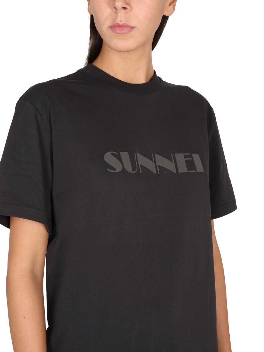 SUNNEI T-SHIRT WITH LOGO 