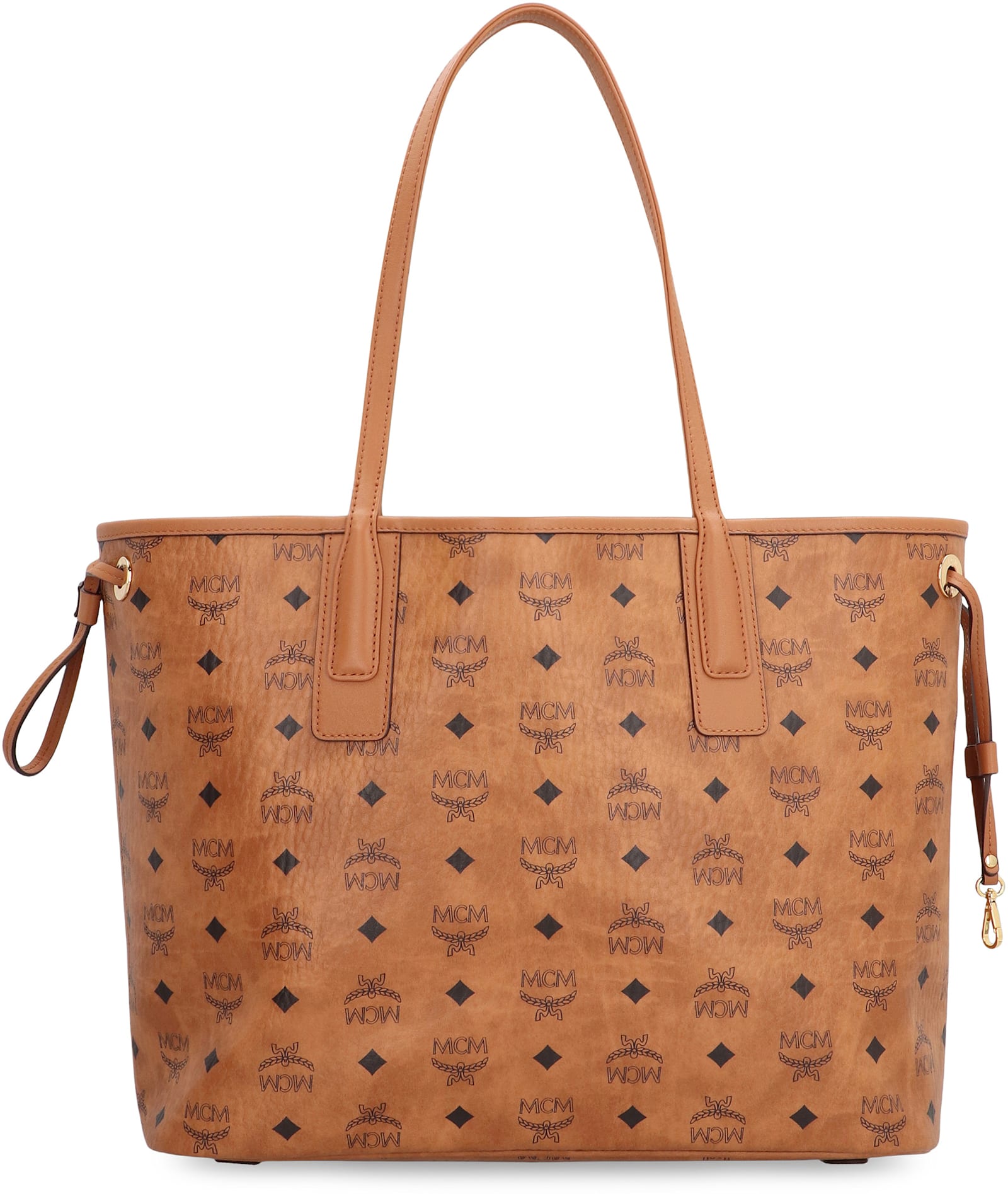 Mcm Visetos Tote In Brown