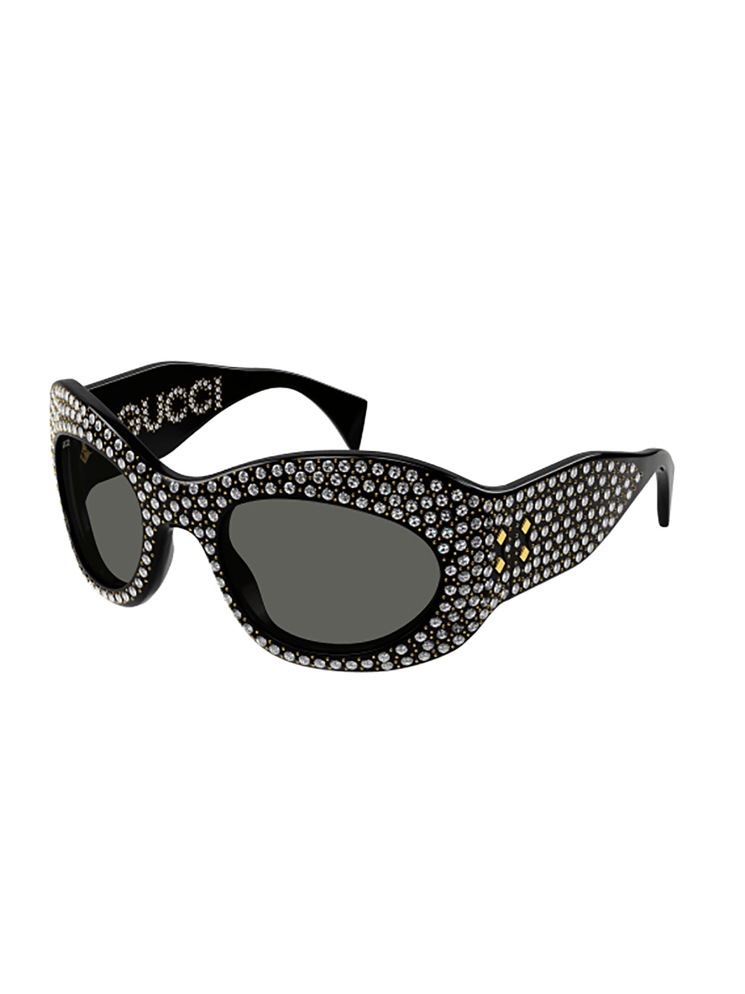Shop Gucci Gg1463s Sunglasses In Black Black Grey