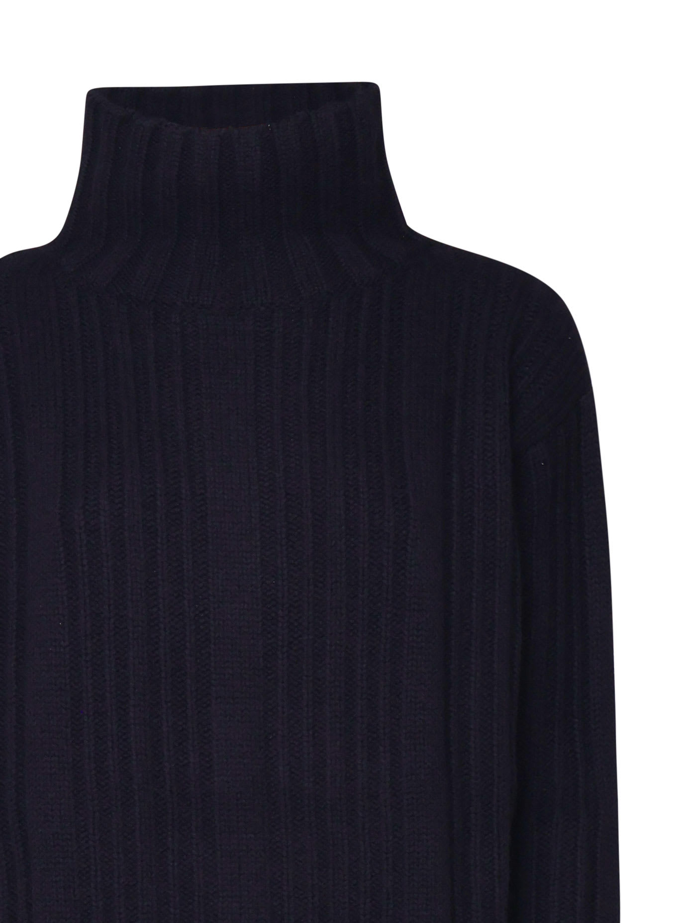 Shop Max Mara Vitalba Turtleneck Jumper In Blue