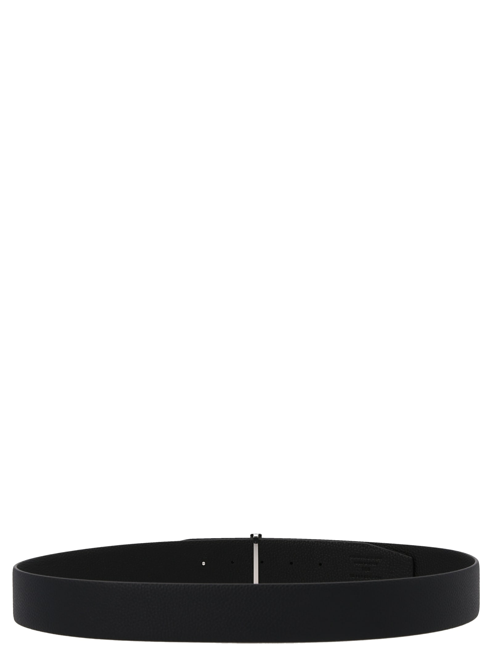 Shop Tom Ford Logo Reversible Belt In Multicolor