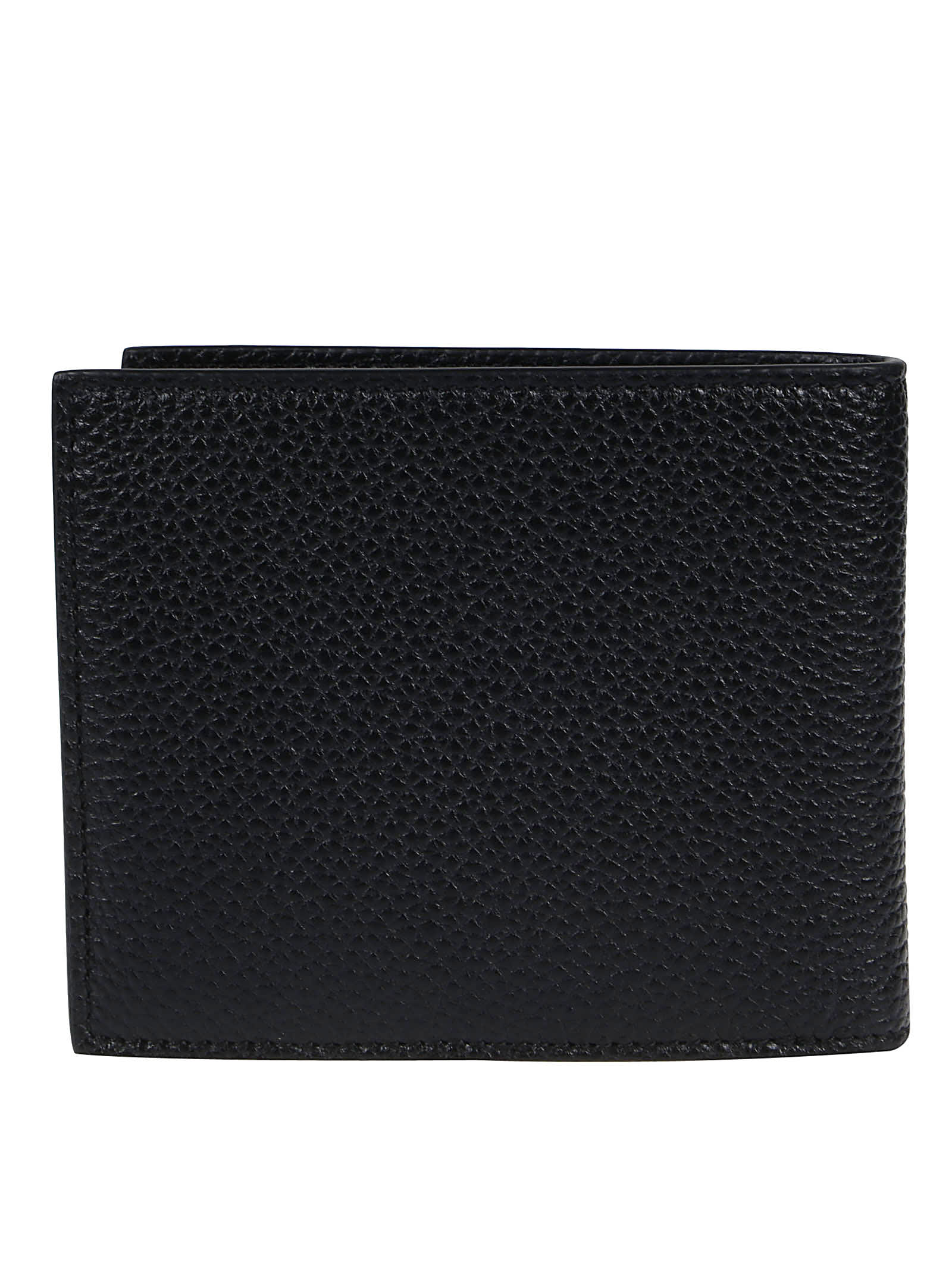 Tom Ford Logo Printed Bifold Wallet In Black