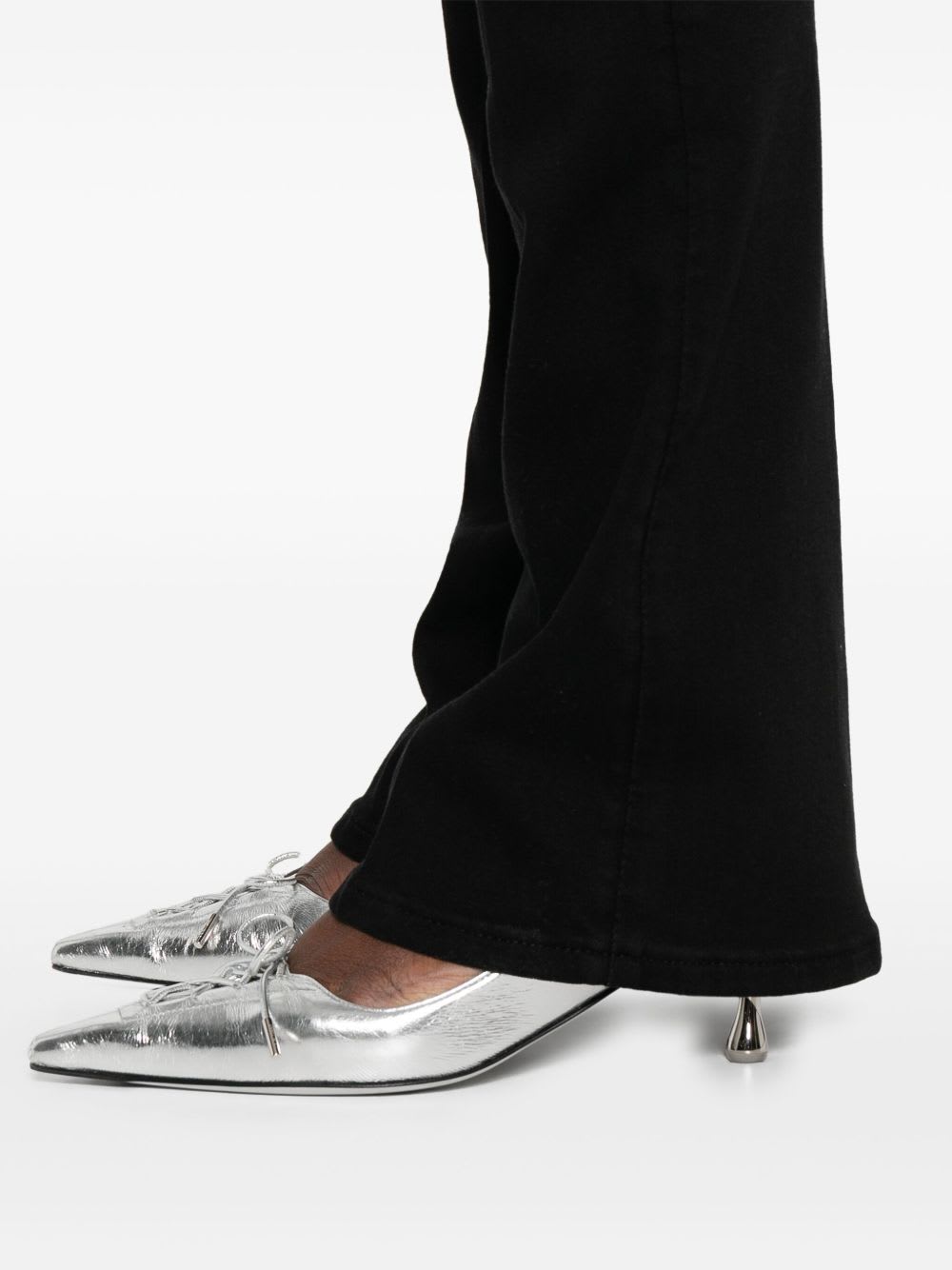 7 For All Mankind Flared Jeans In Multi