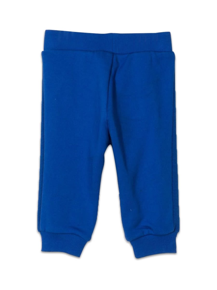 Moschino Pantalone Jogging Con Logo In Blue