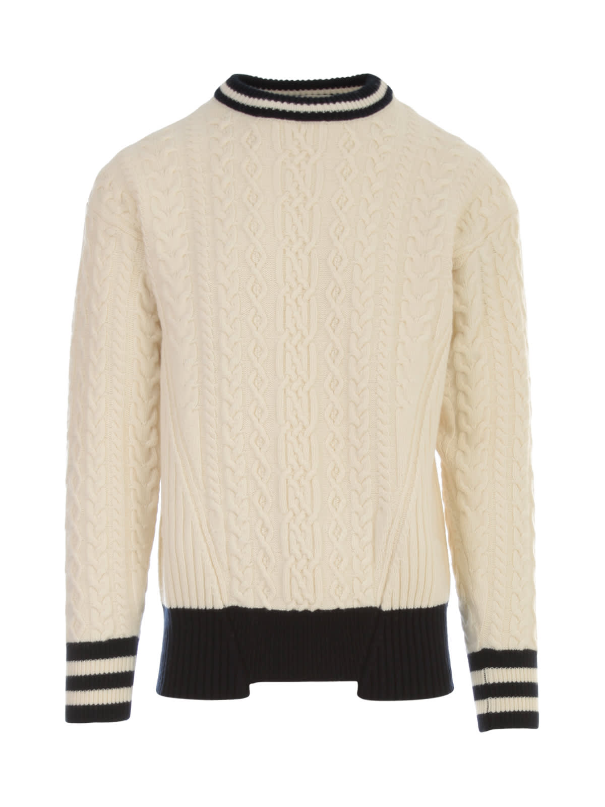 Golden Goose Sweater Over Devon College Style Superfine Wool